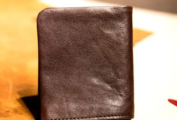 Handmade Wallet billfold Leather Wallet Befold Wallet For Men Women