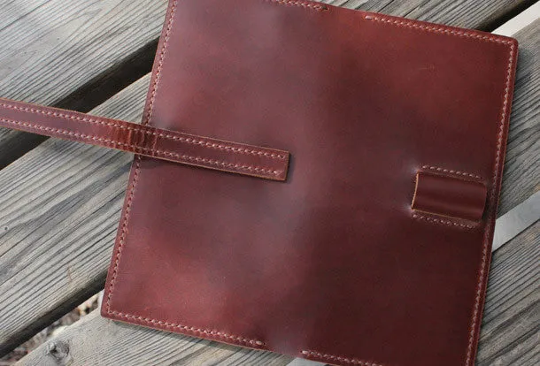Handmade womens leather wallet long wallet clutch wallet for women