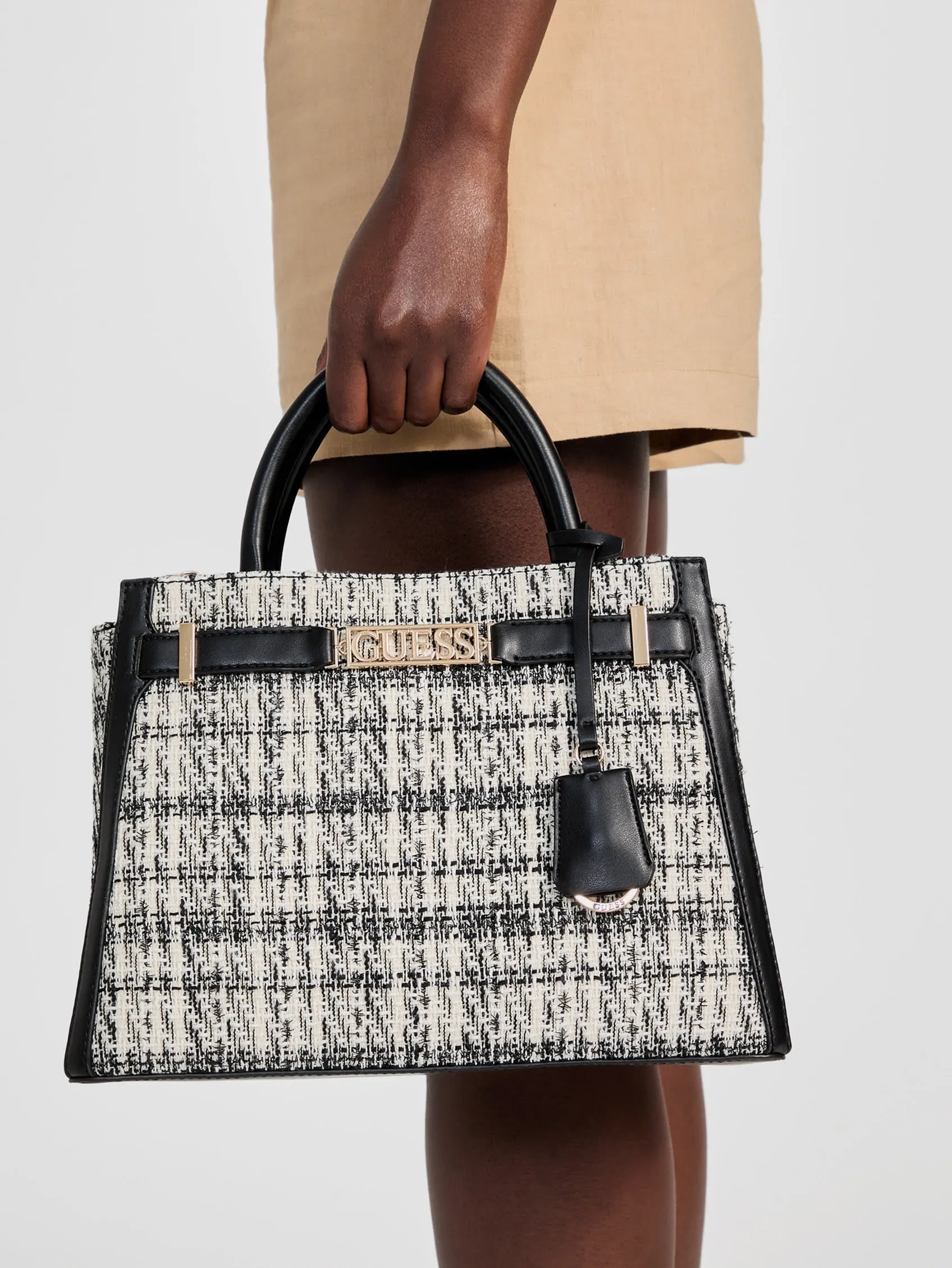 Hauser Tweed Satchel