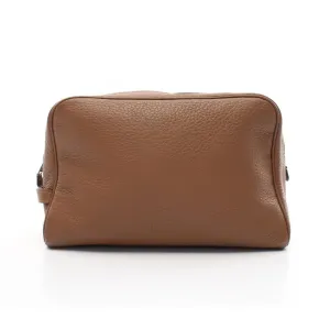 Hermes Alezan Taurillon Clemence Leather Clutch Bag (Pre-Owned)