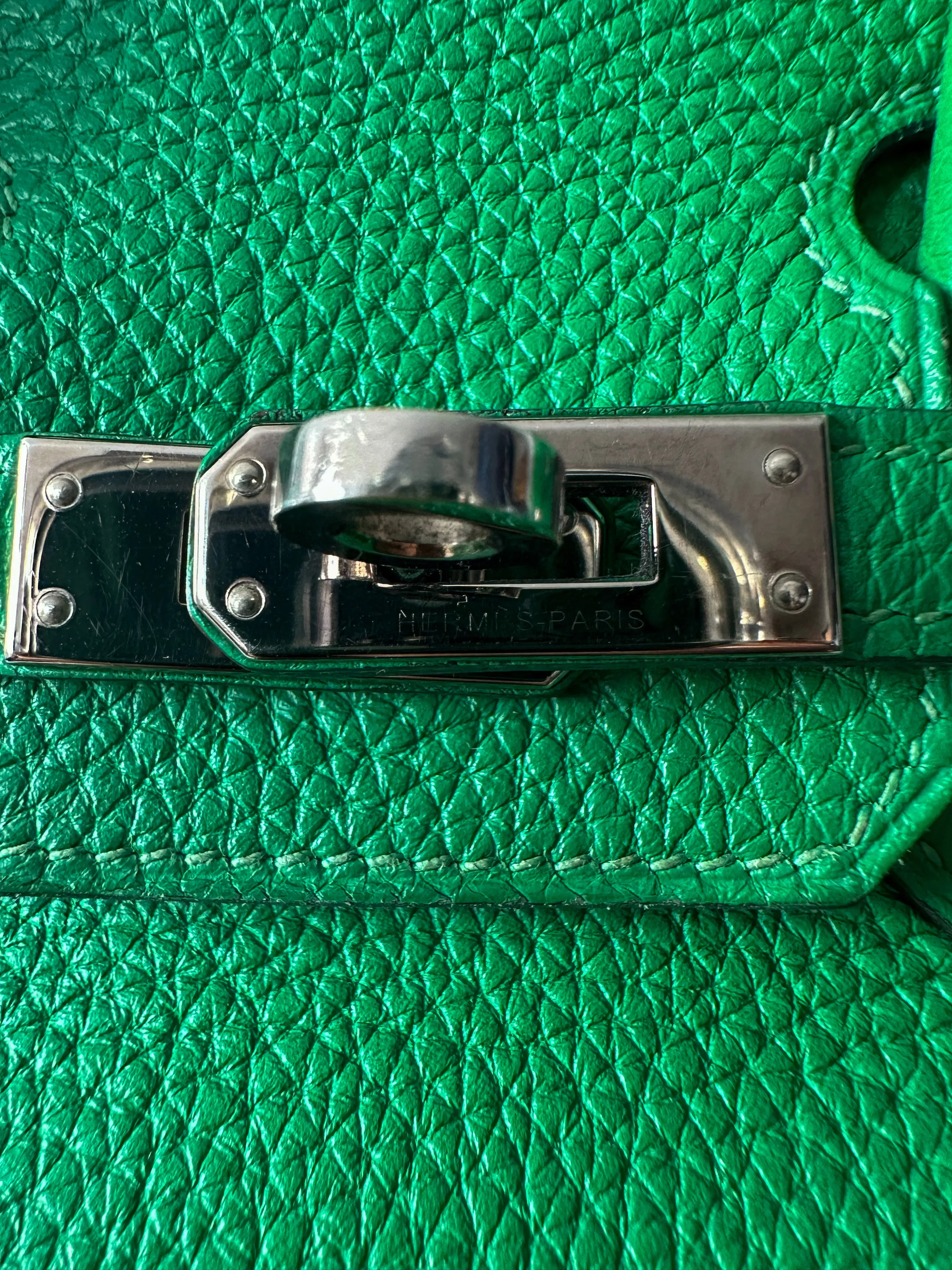 Hermes Bambou Togo Leather Birkin 25