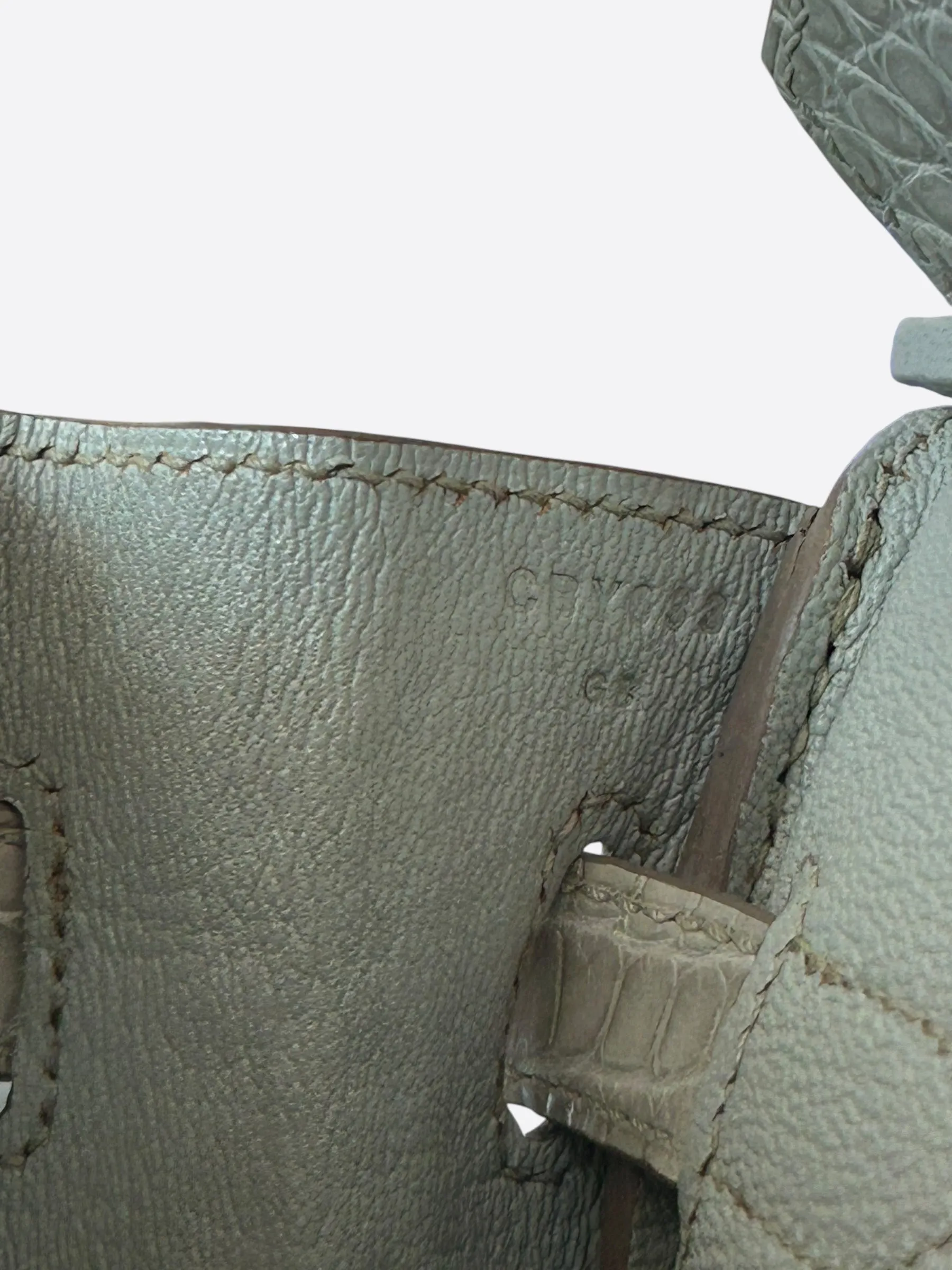 Hermes Beton Crocodile Birkin 30