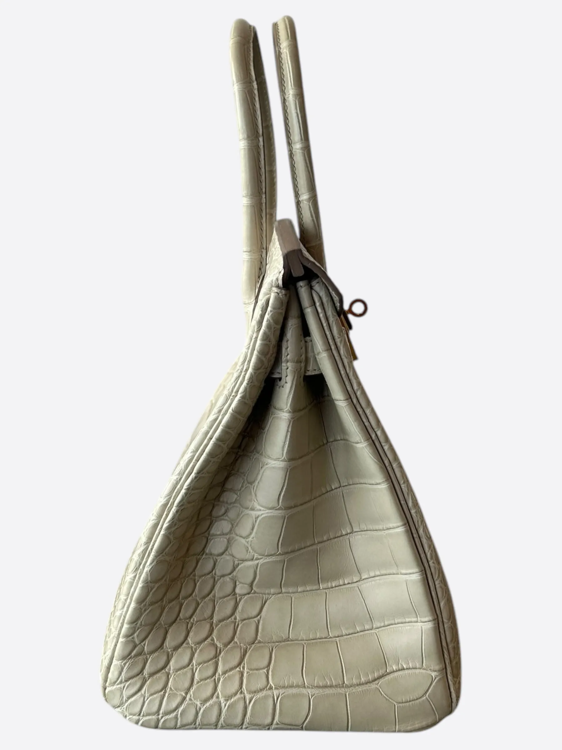 Hermes Beton Crocodile Birkin 30