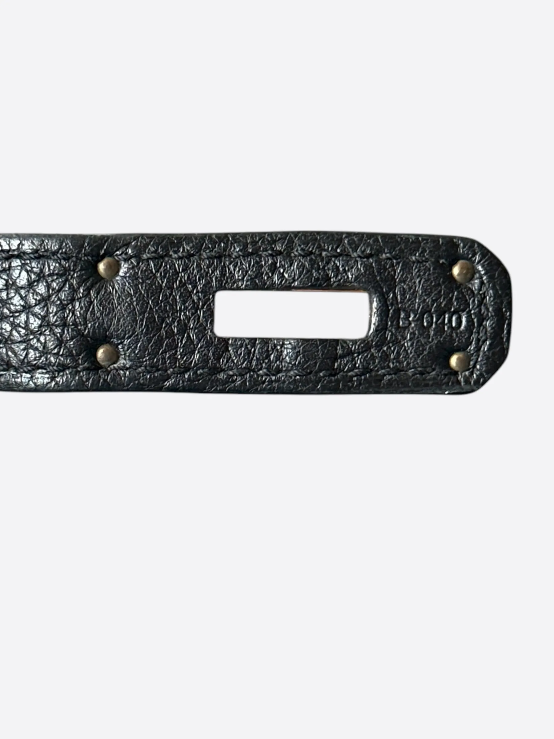 Hermes Black Noir Gold Togo Birkin 30