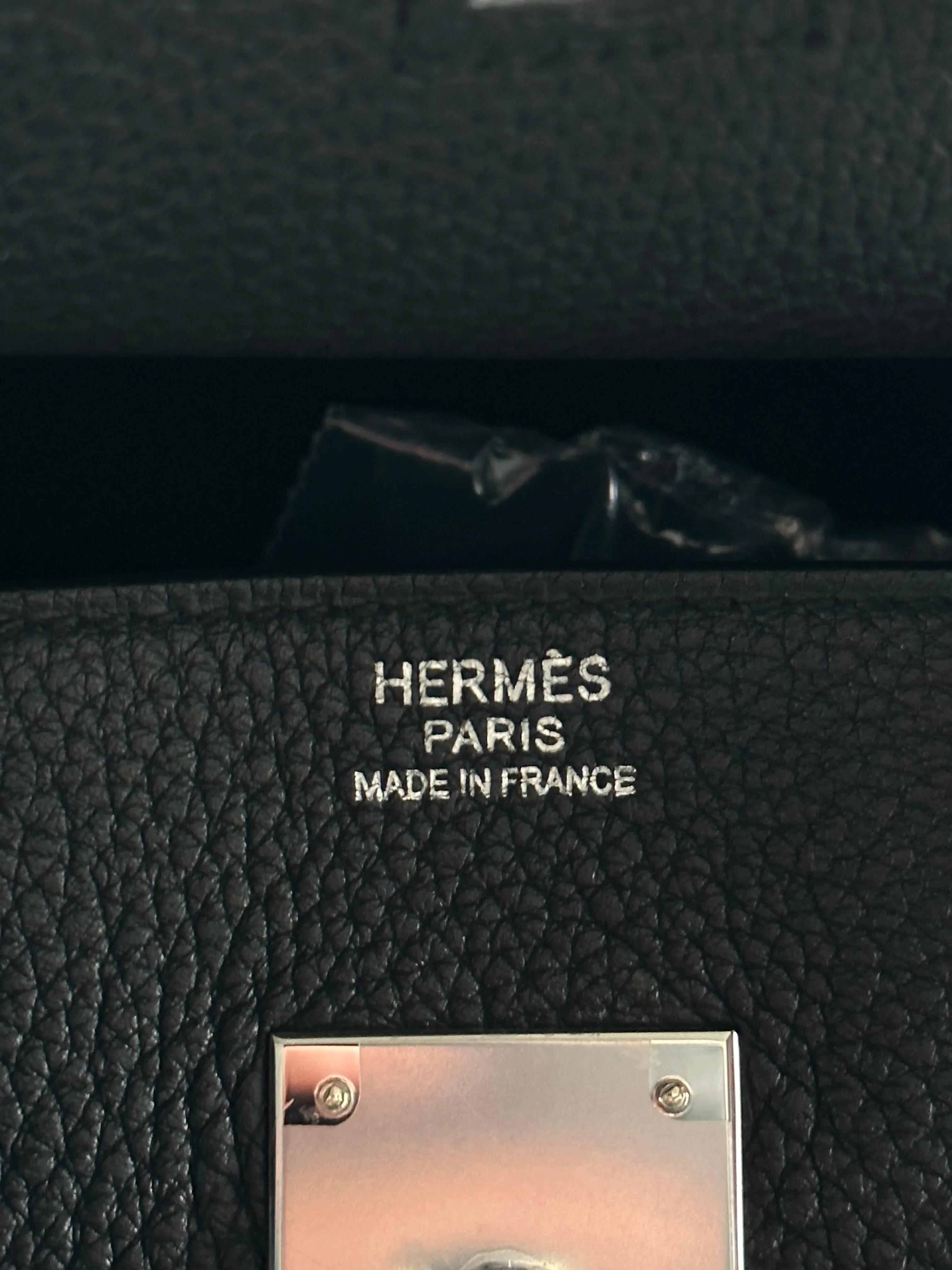 Hermes Black Togo Birkin 30