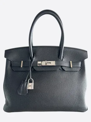 Hermes Black Togo Birkin 30
