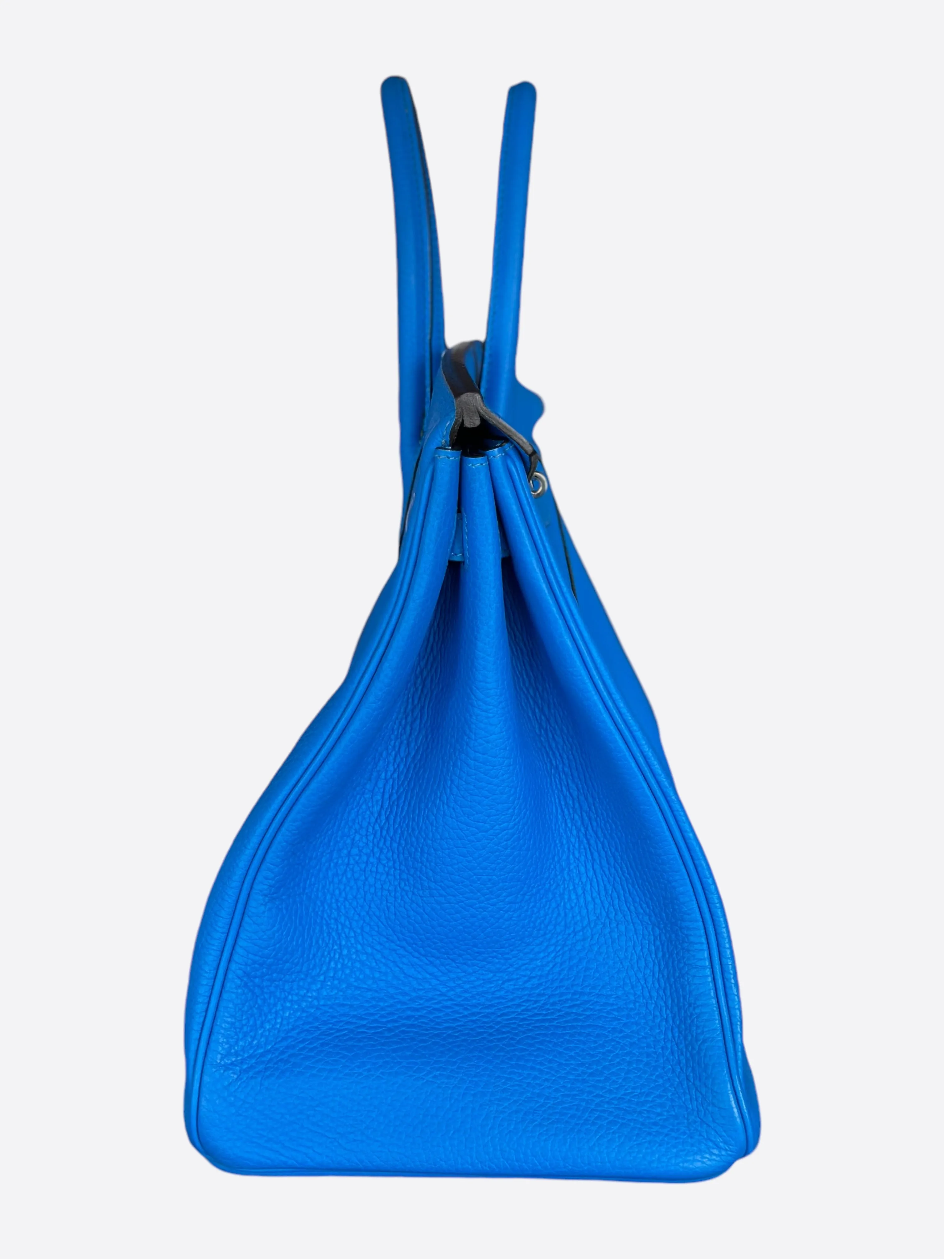 Hermes Blue Hydra Togo Birkin 40