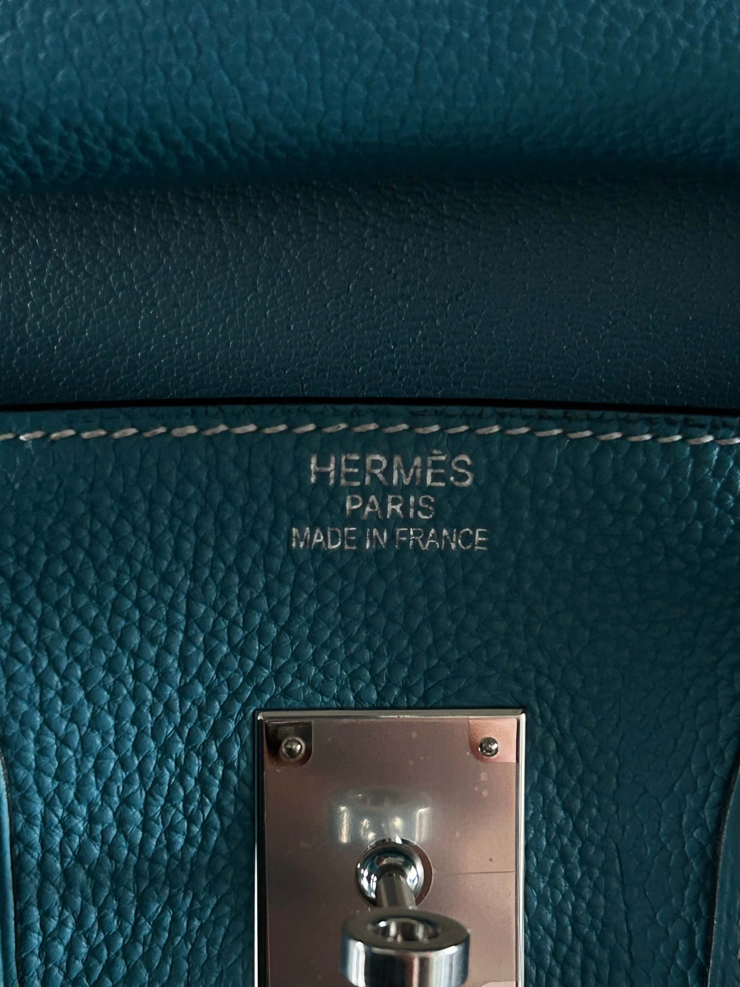 Hermes Blue Jean Togo Birkin 35