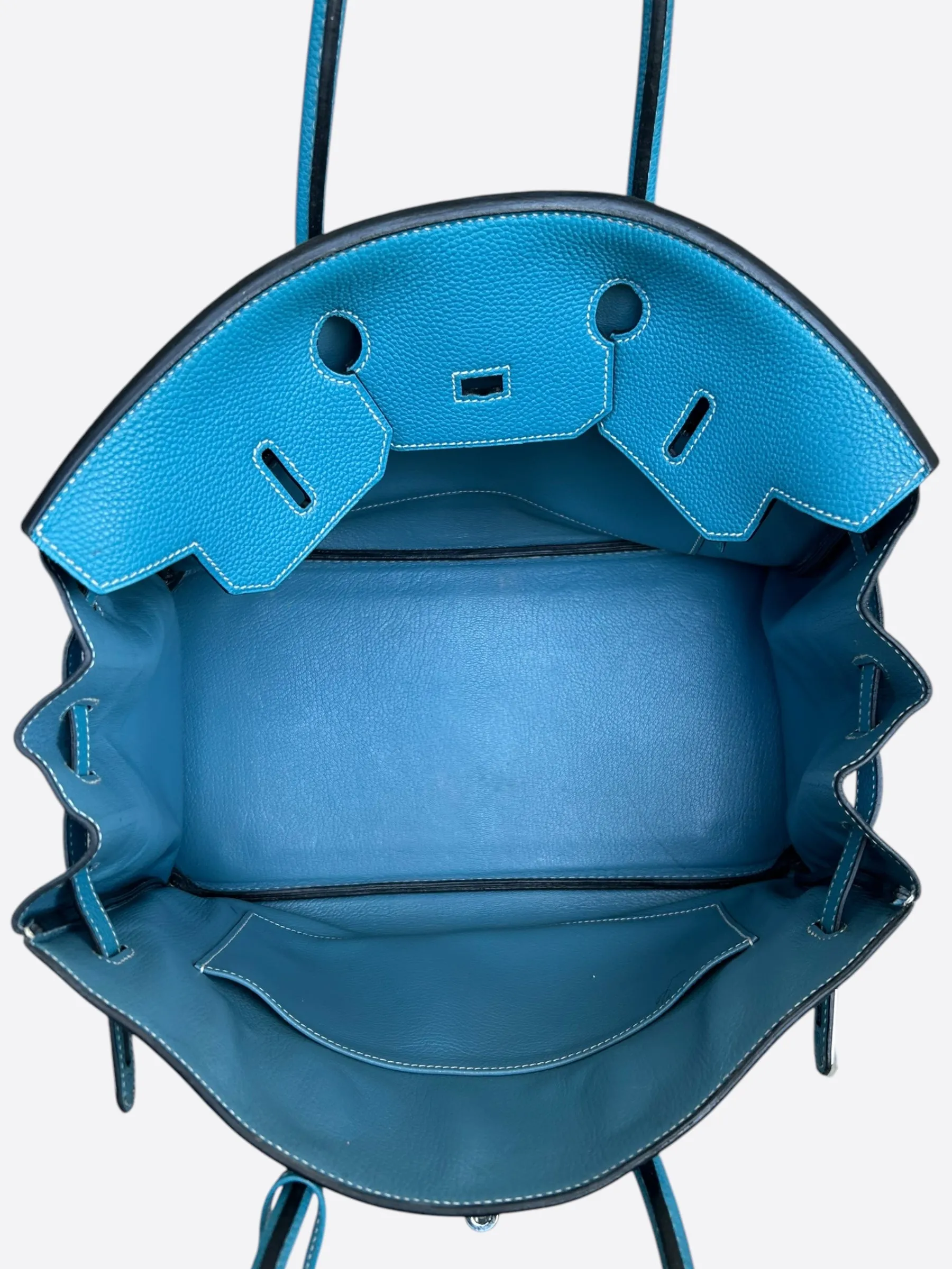 Hermes Blue Jean Togo Birkin 35