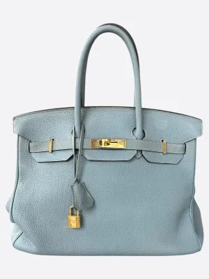 Hermes Blue Togo Birkin 35