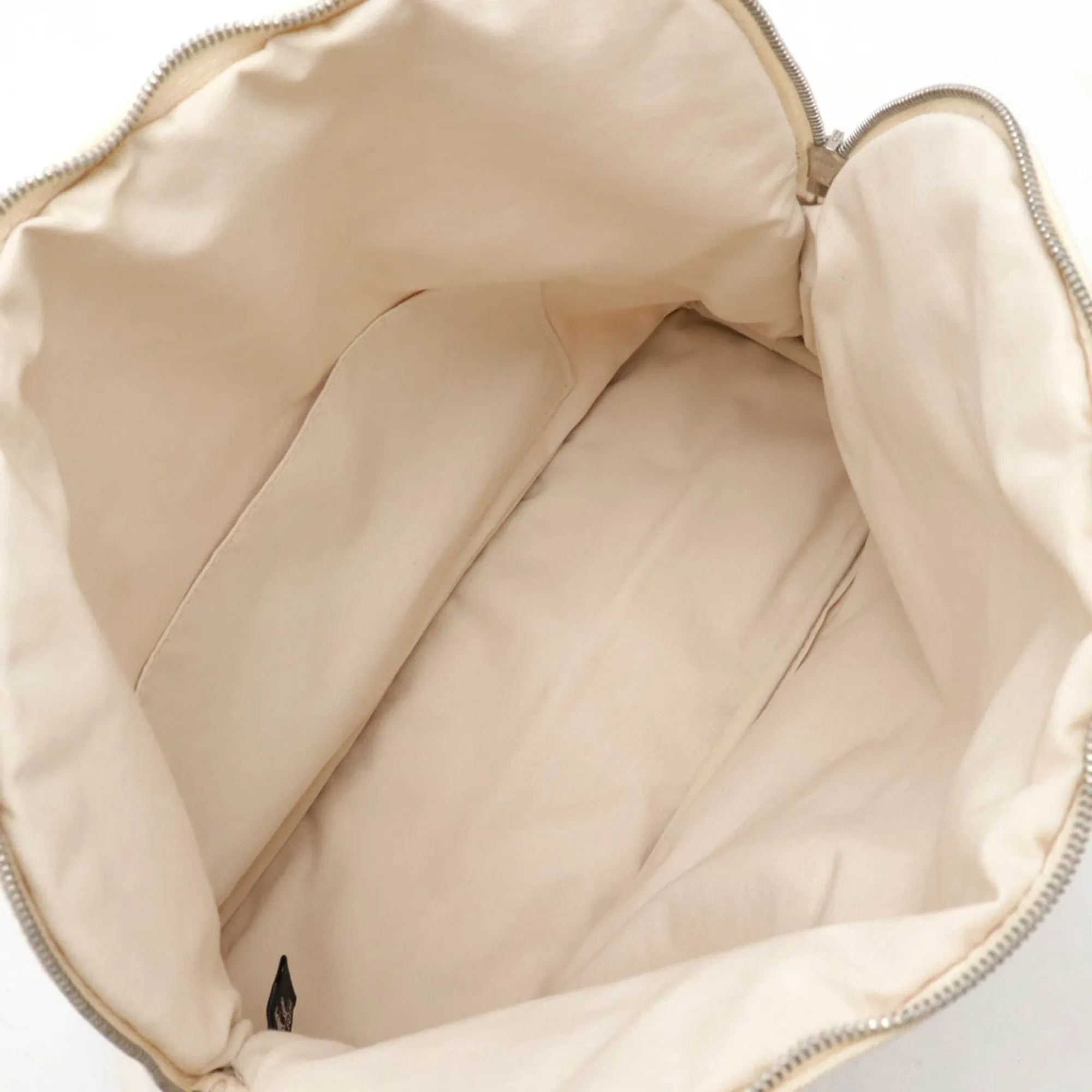 Hermes Canvas Clutch Bag Pouch (Pre-Owned)