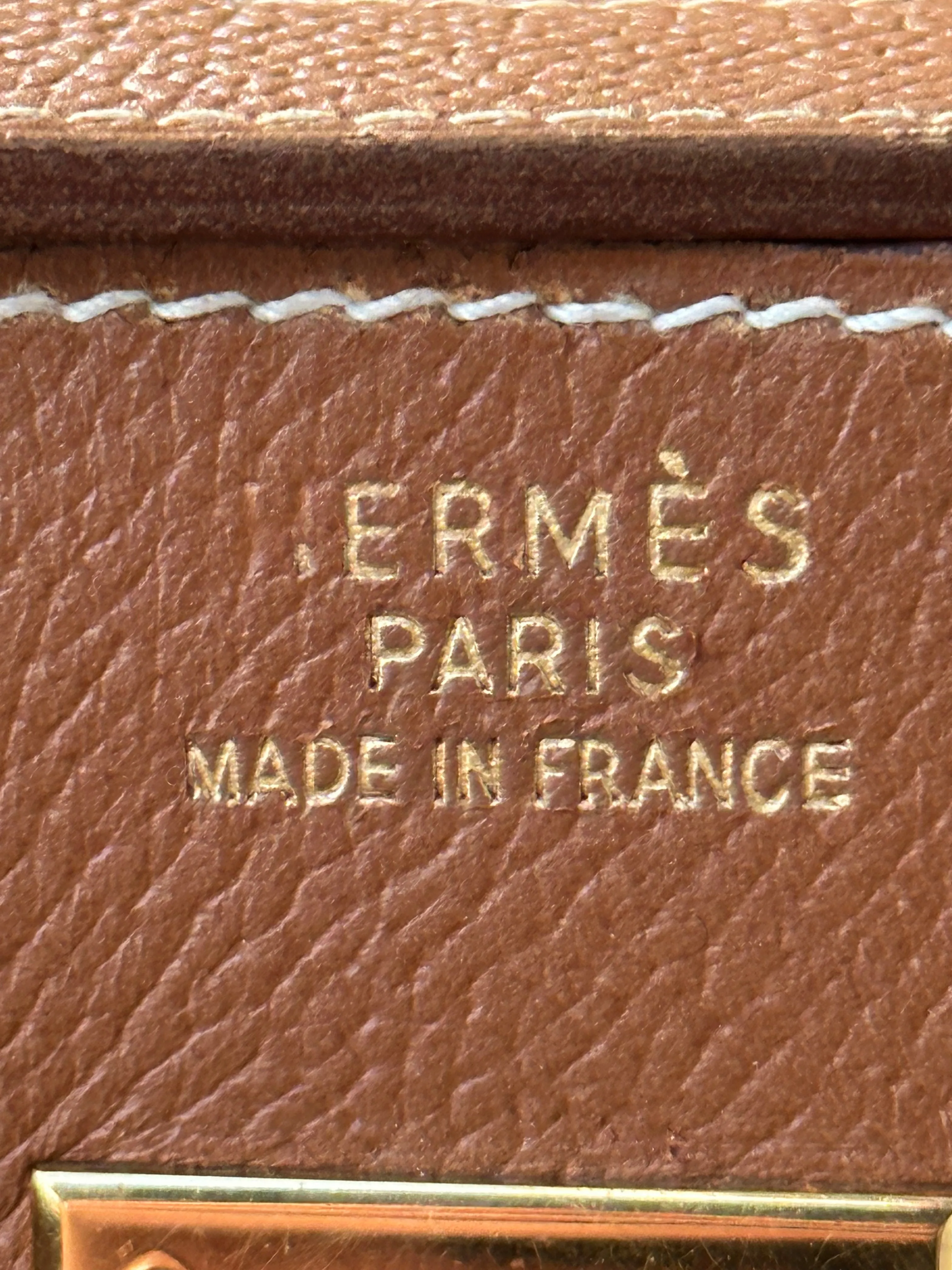 Hermes Gold Epsom Birkin 30