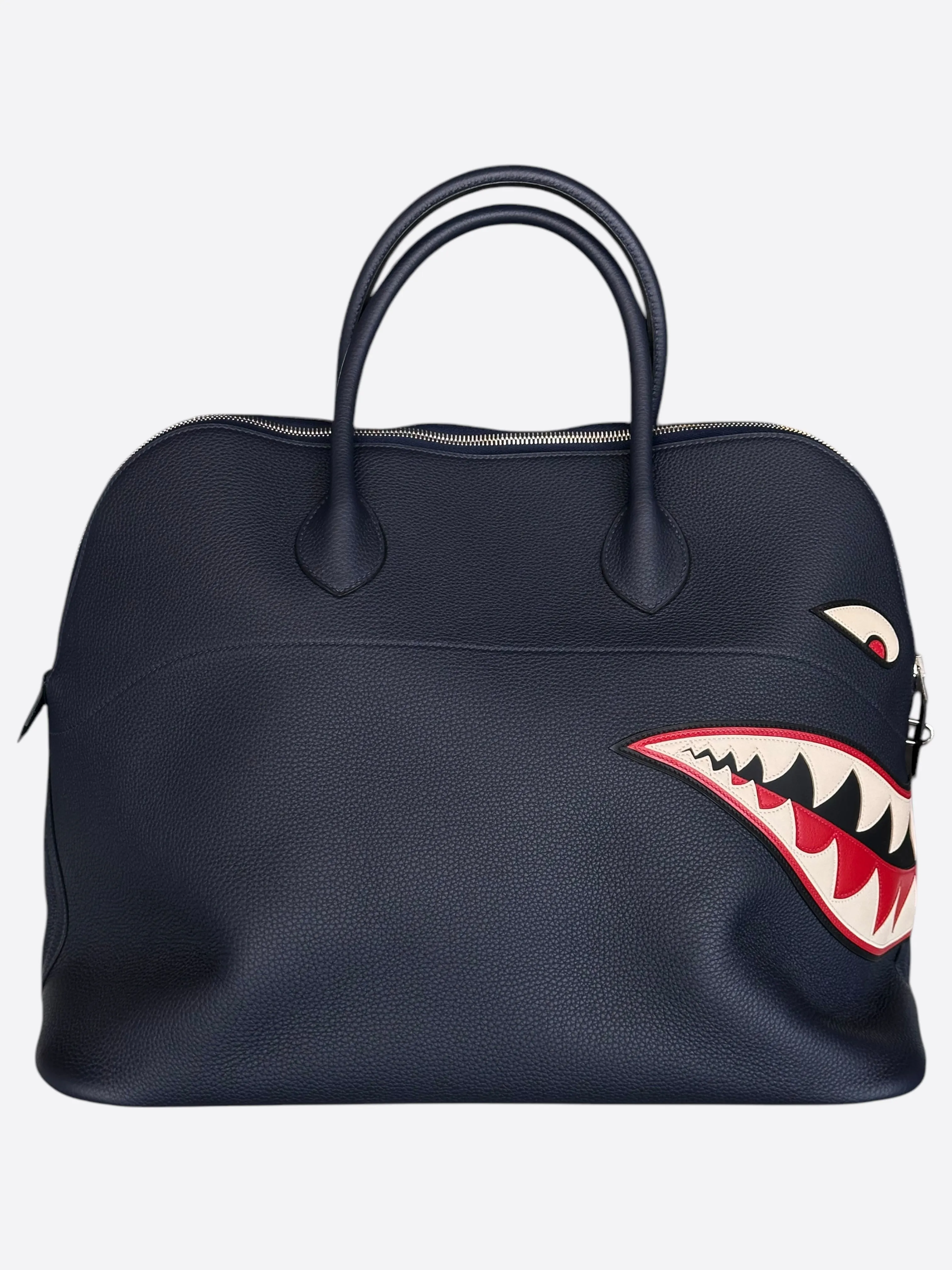 Hermes Indigo Blue Togo Monster Bolide 45