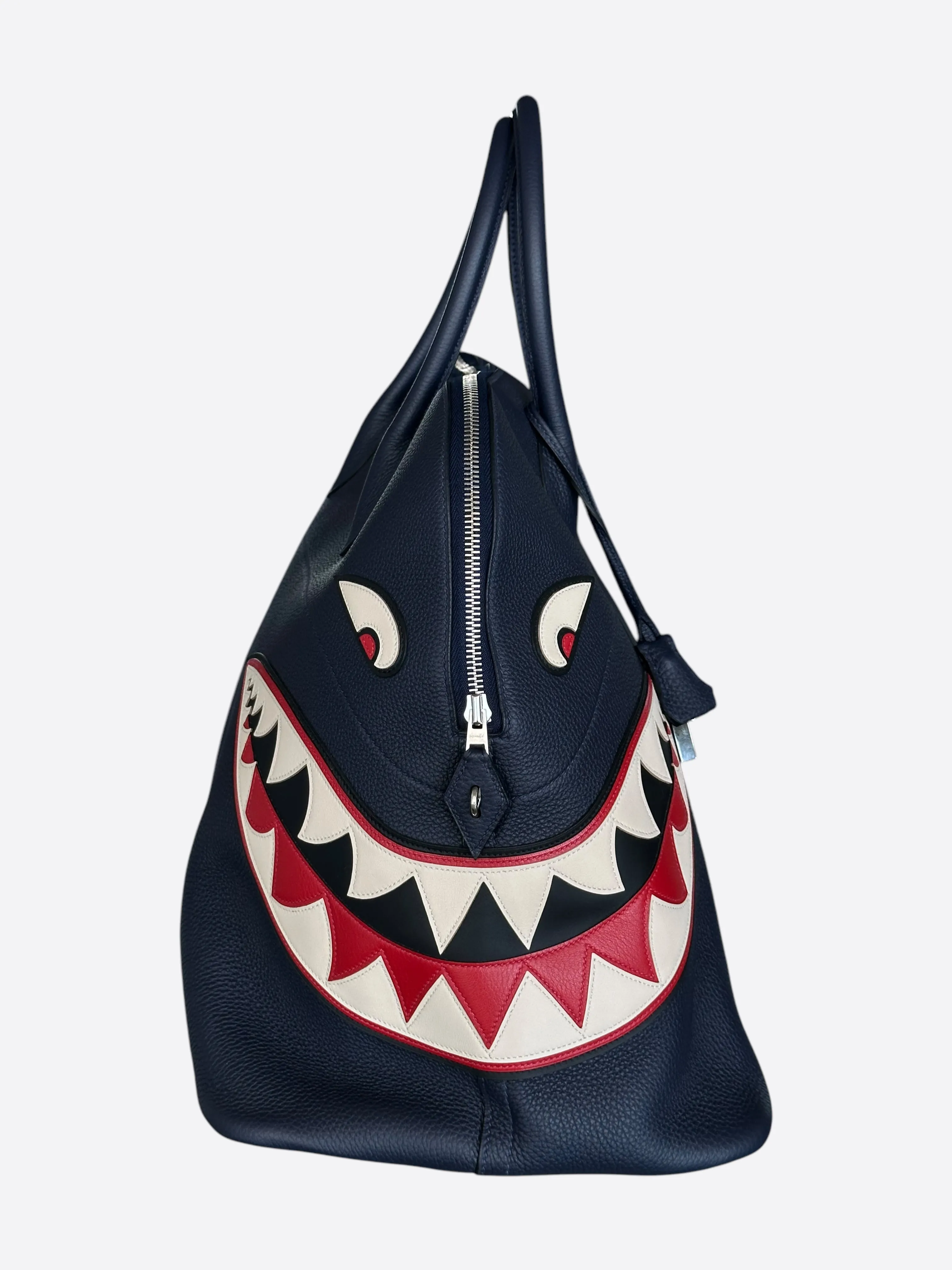 Hermes Indigo Blue Togo Monster Bolide 45