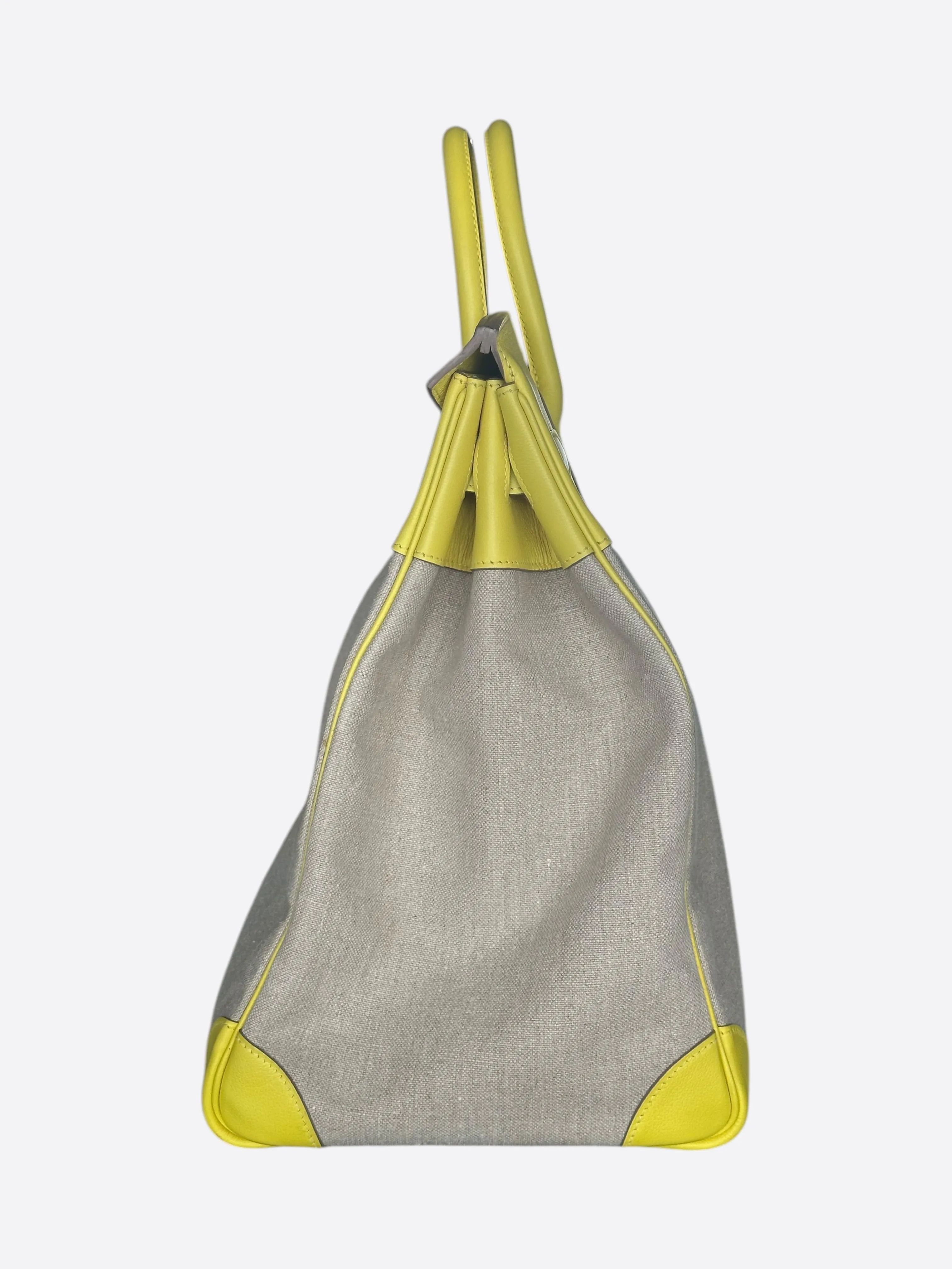 Hermes Lime Yellow Hac Birkin 50