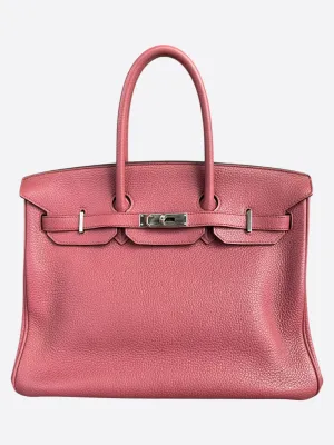 Hermes Maroon Togo Birkin 35