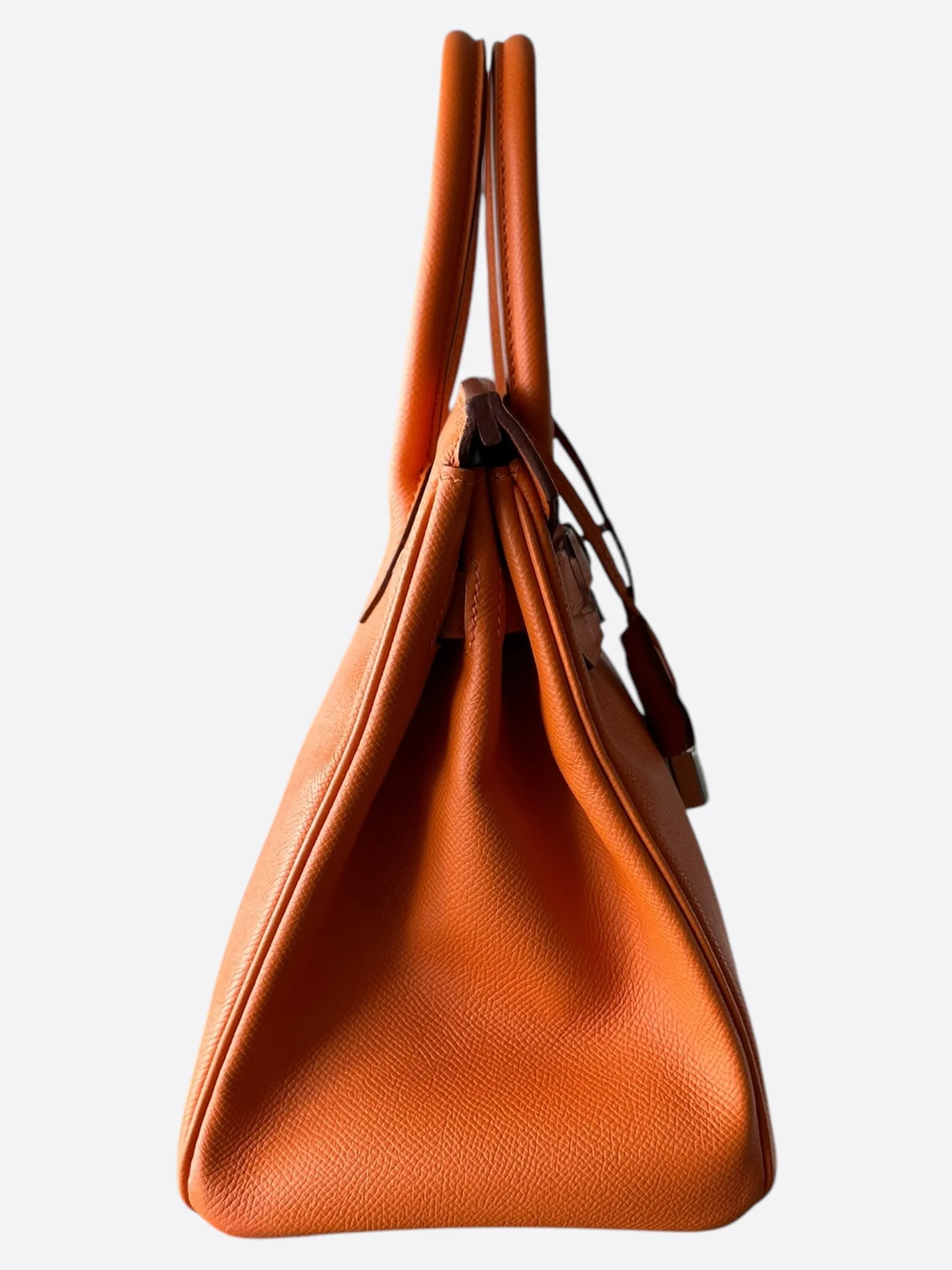Hermes Orange Epsom Birkin 30