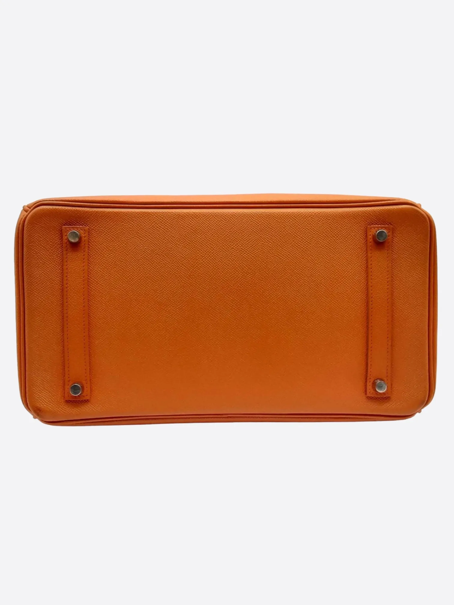 Hermes Orange Epsom Birkin 35