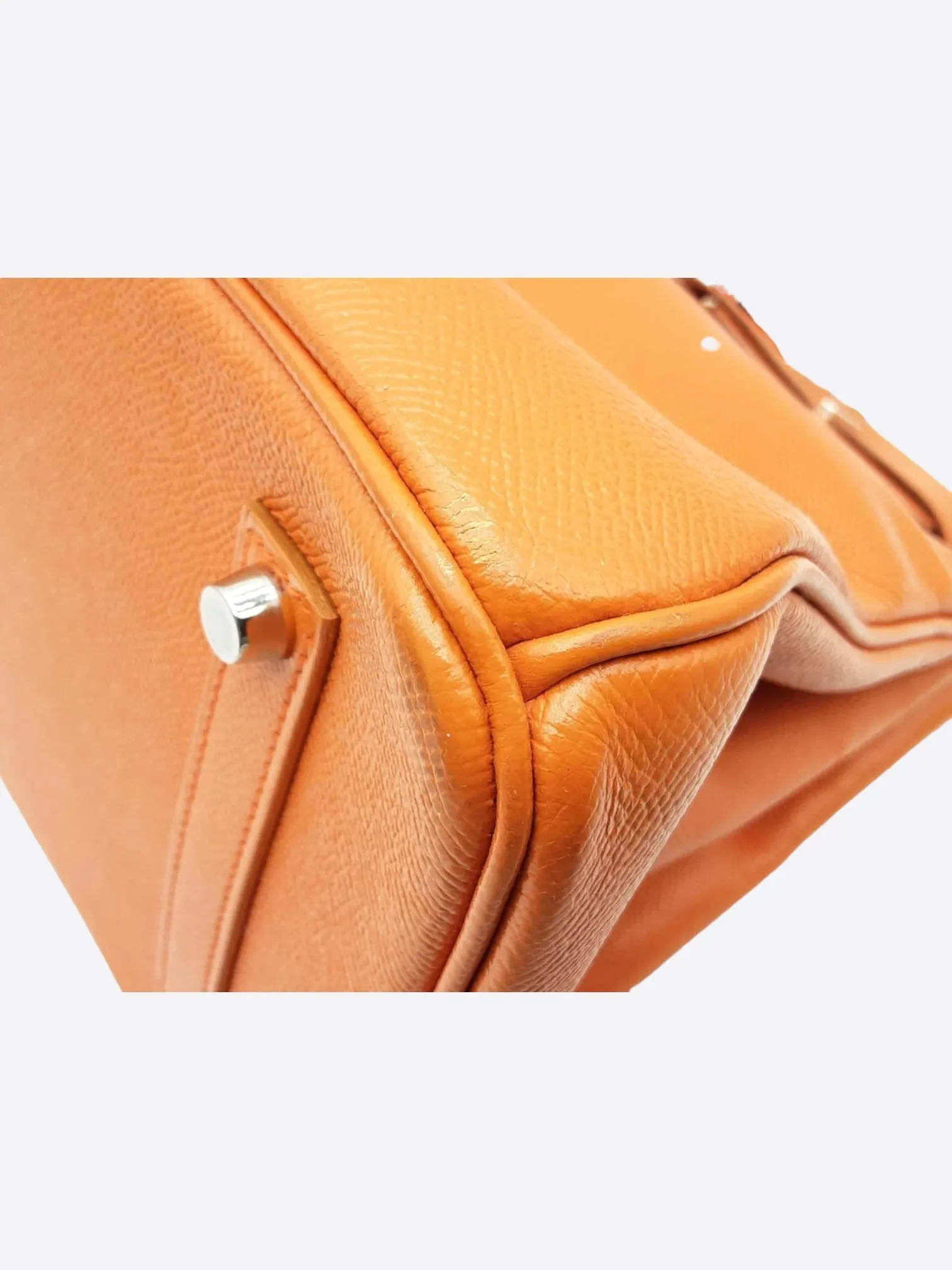 Hermes Orange Epsom Birkin 35