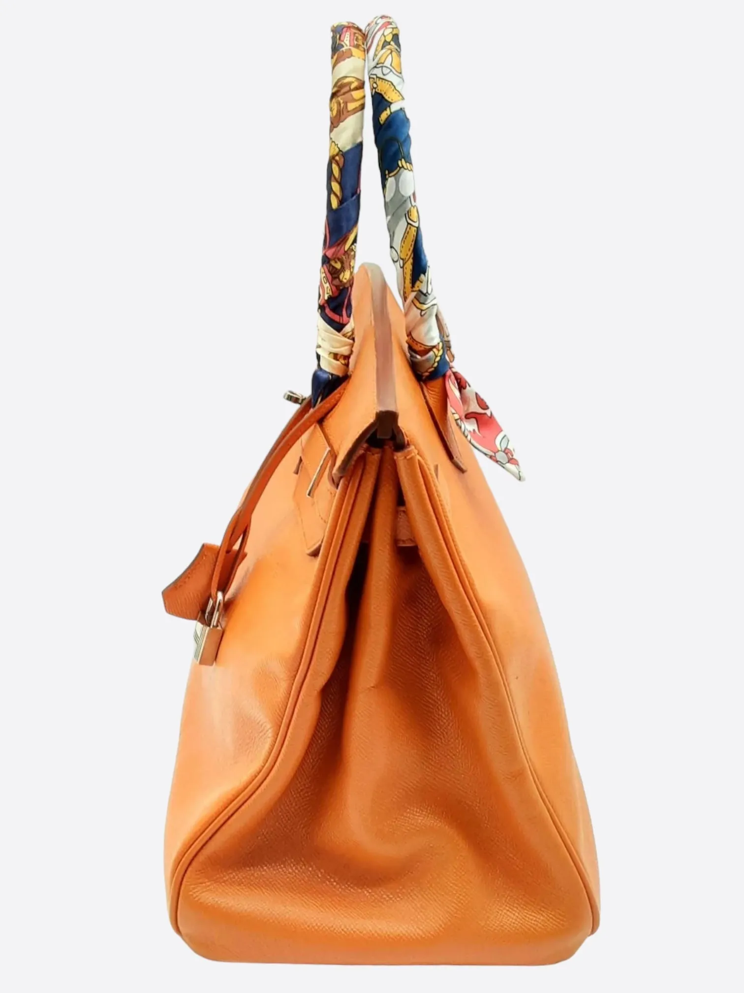 Hermes Orange Epsom Birkin 35
