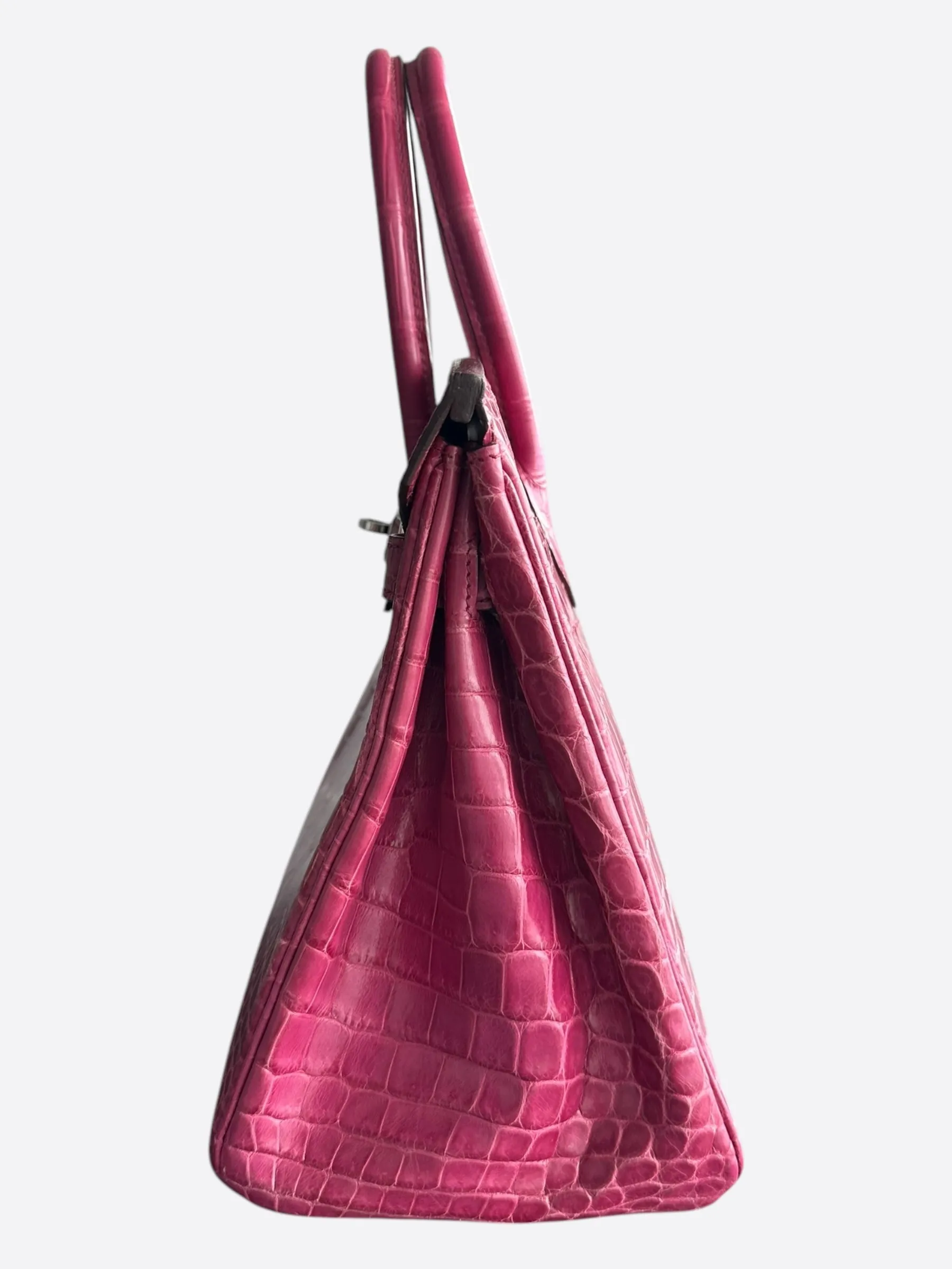 Hermes Pink Crocodile Birkin 30