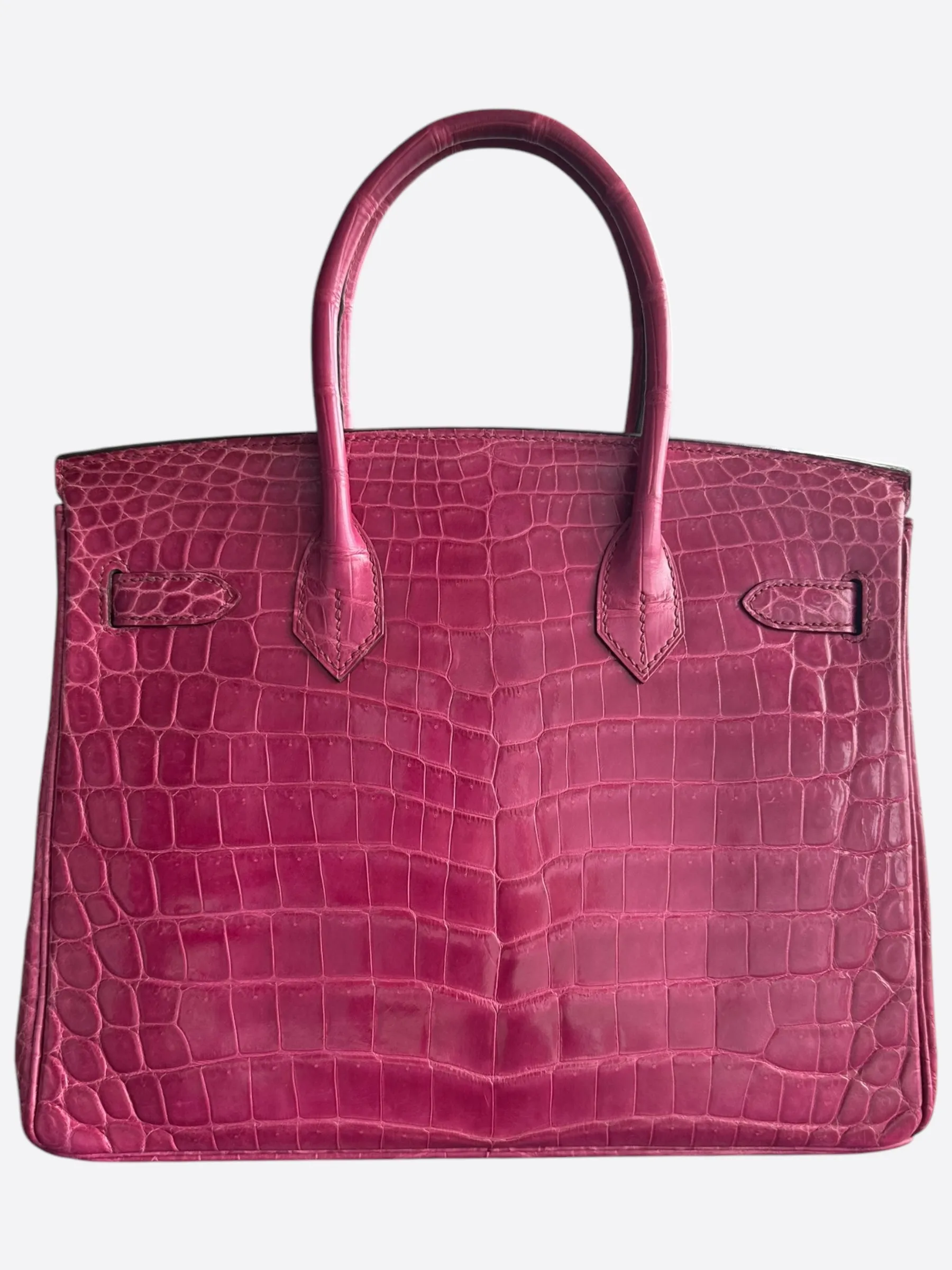 Hermes Pink Crocodile Birkin 30