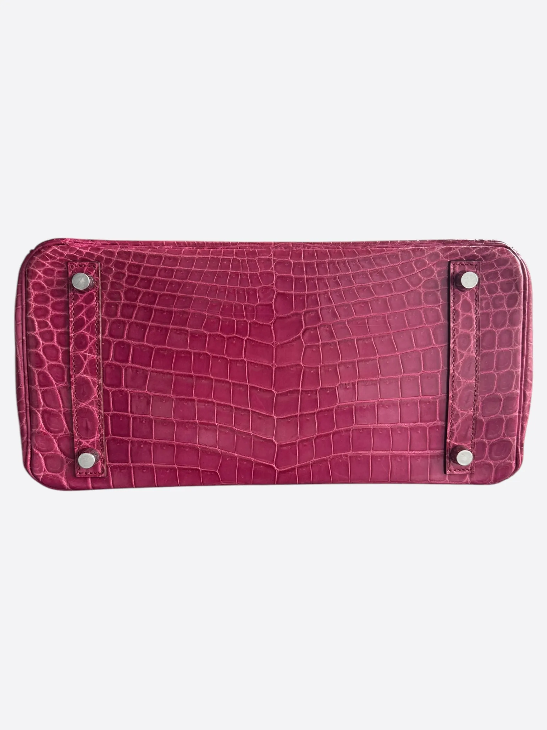Hermes Pink Crocodile Birkin 30