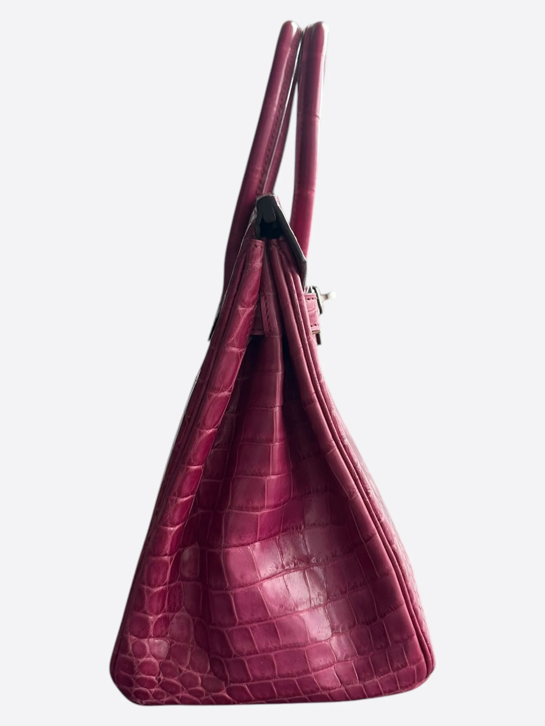 Hermes Pink Crocodile Birkin 30