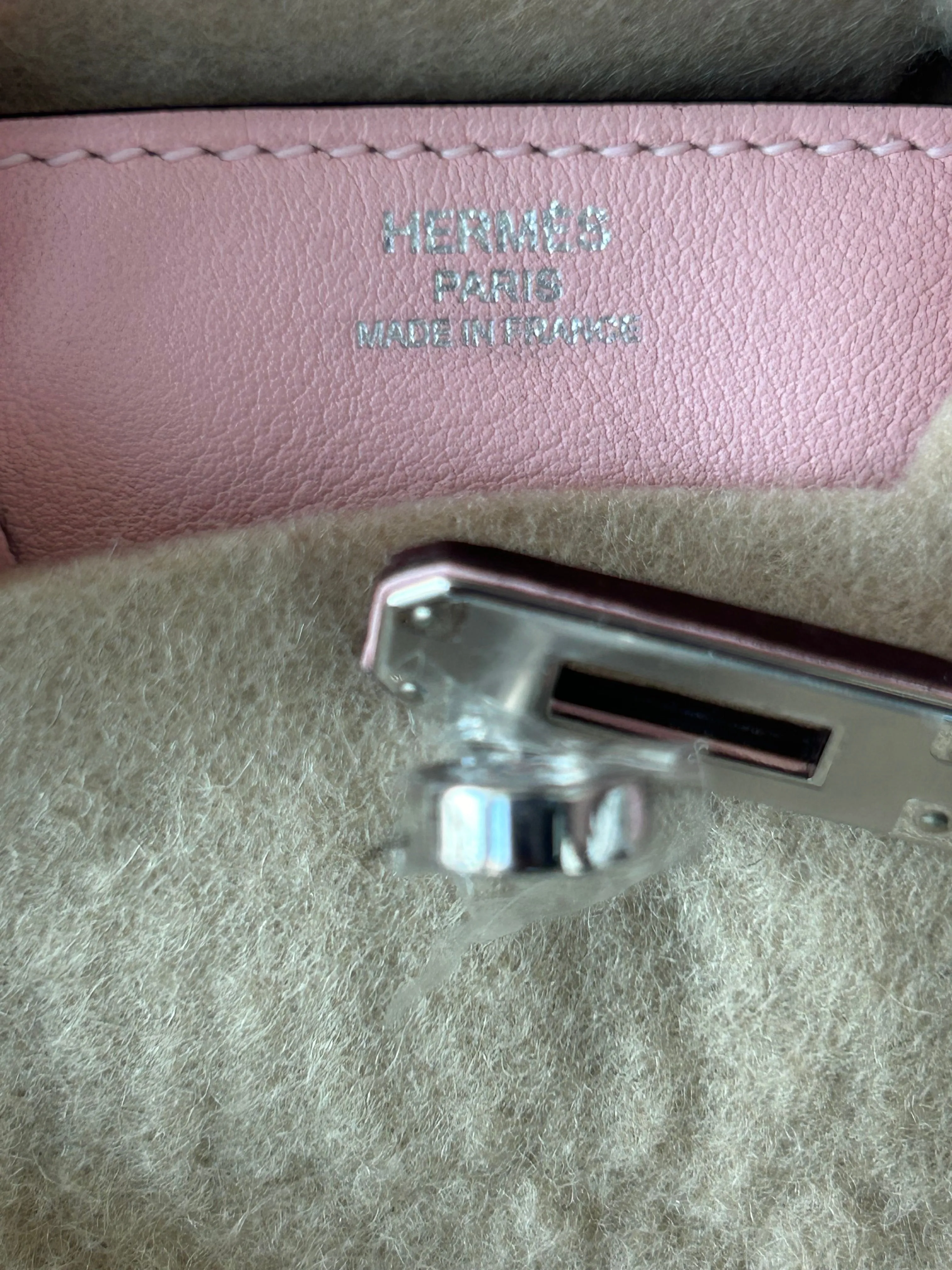 Hermes Sakura Pink Swift Birkin 25