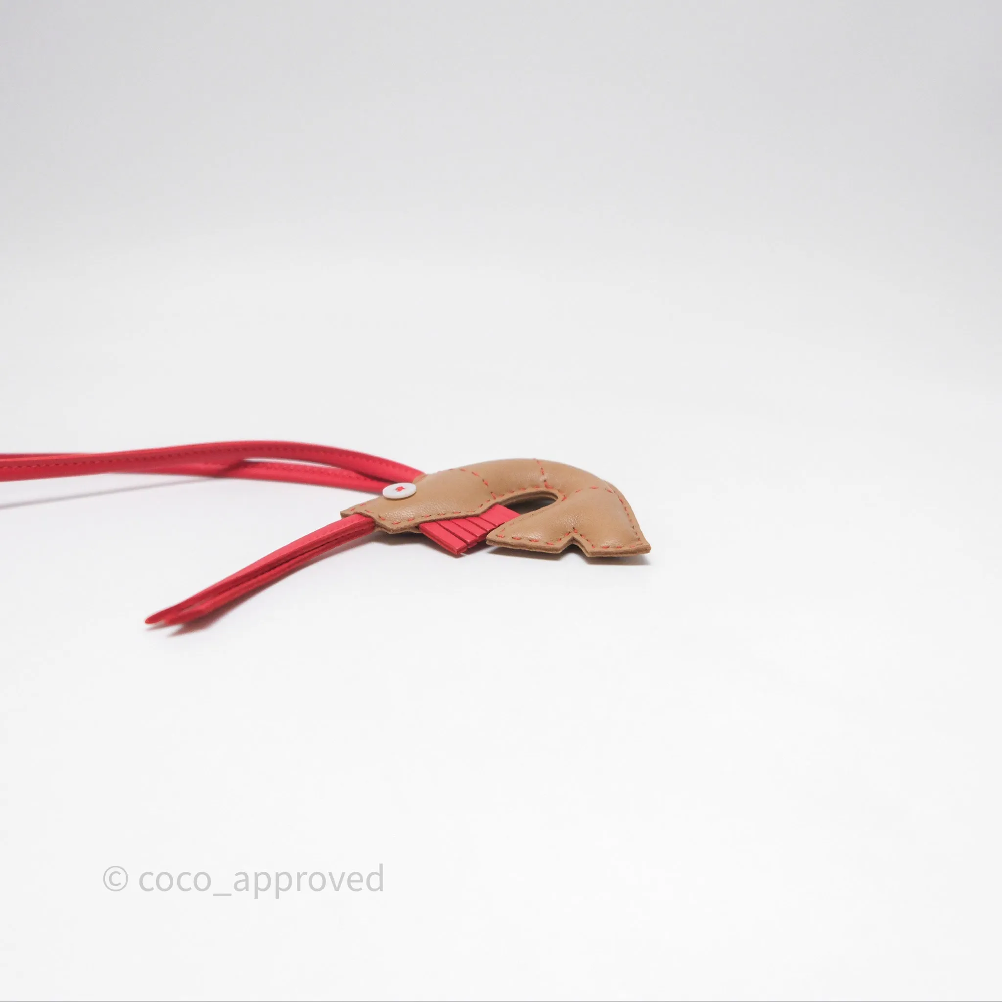 Hermes Shrimp Bag Charm