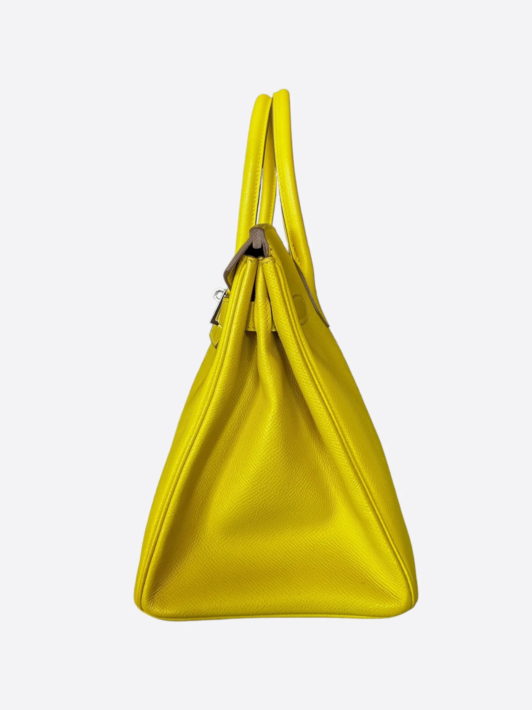 Hermes Yellow Epsom Birkin 30