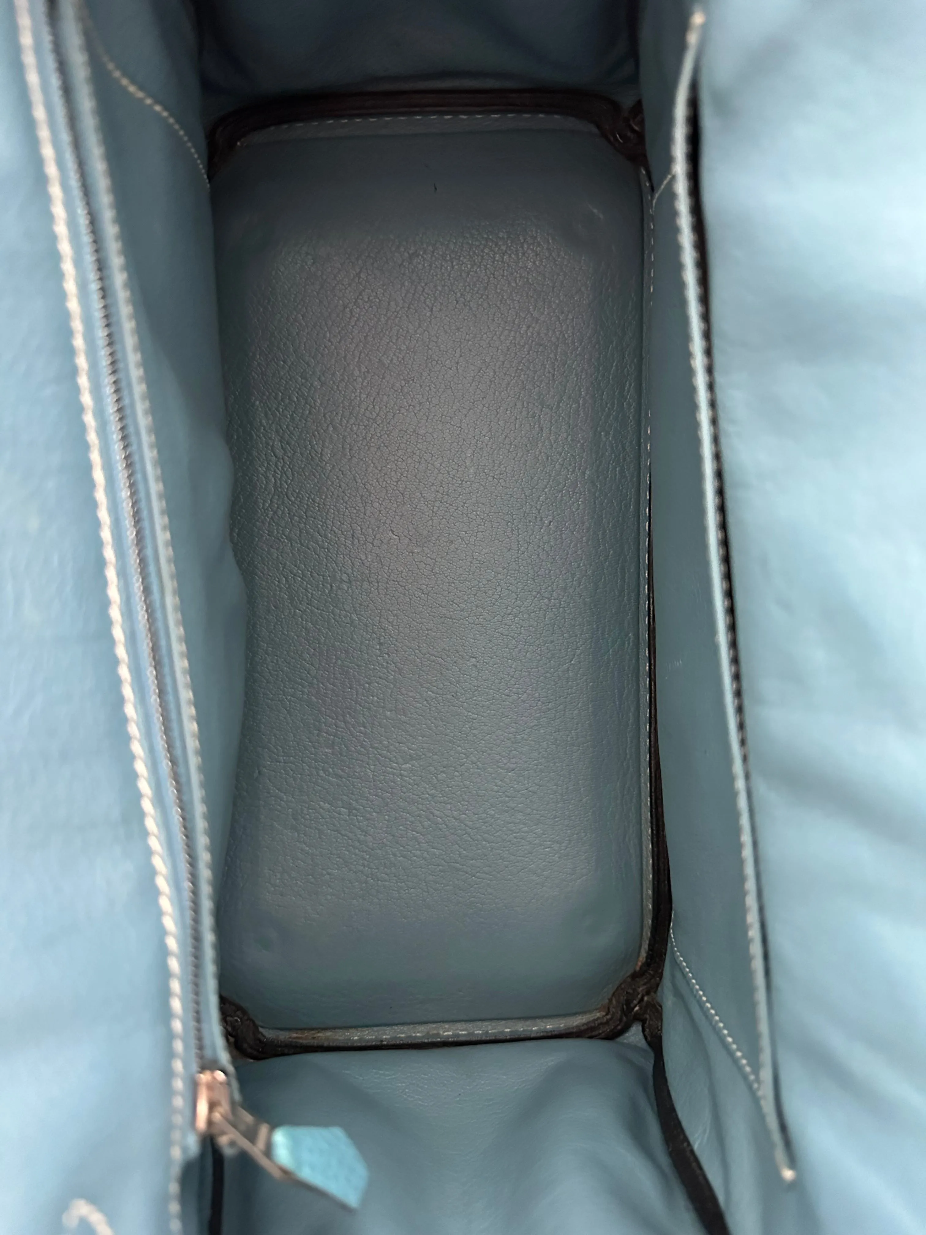 Herms Blue Jean Togo Birkin 30