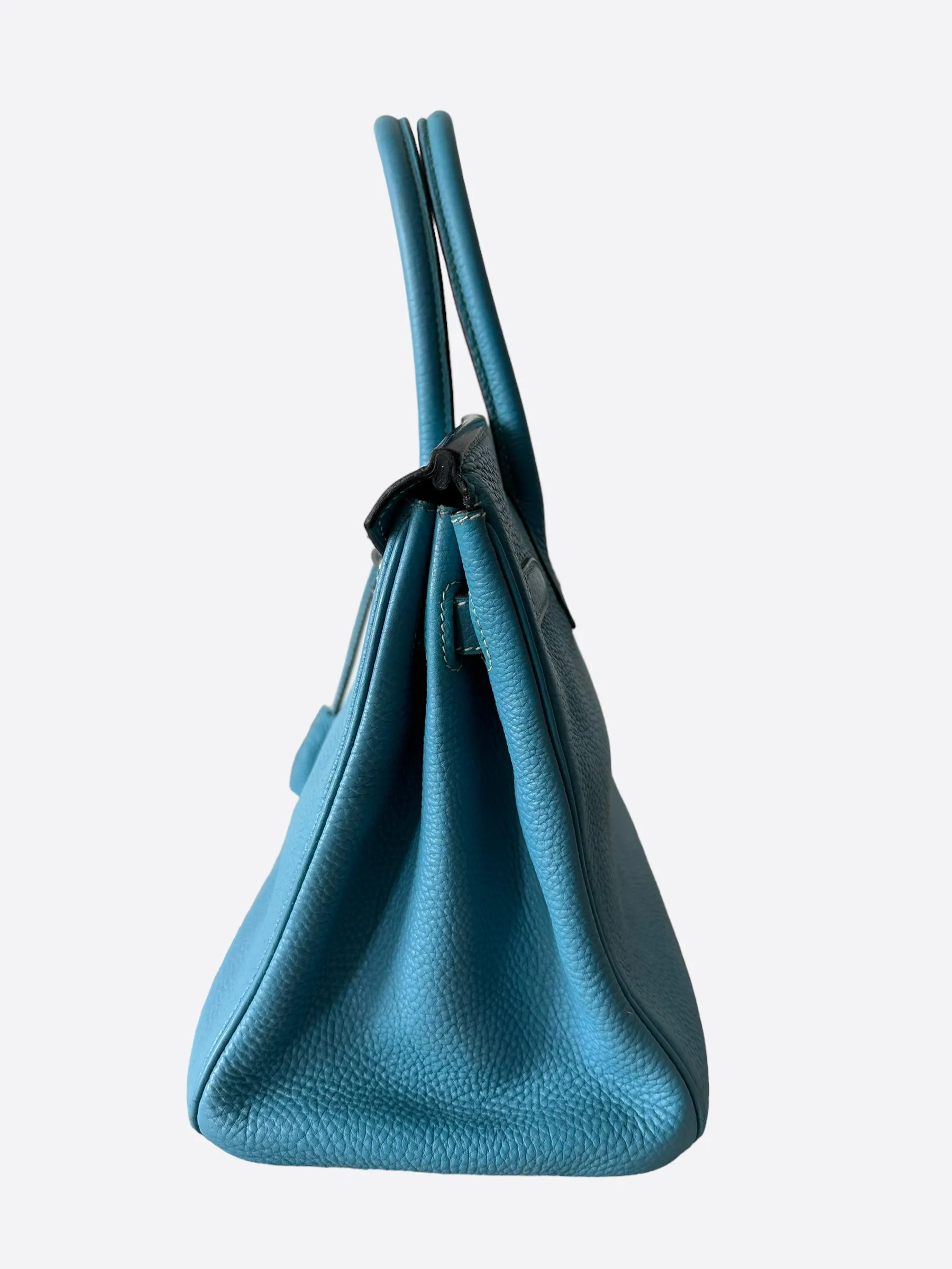 Herms Blue Jean Togo Birkin 30
