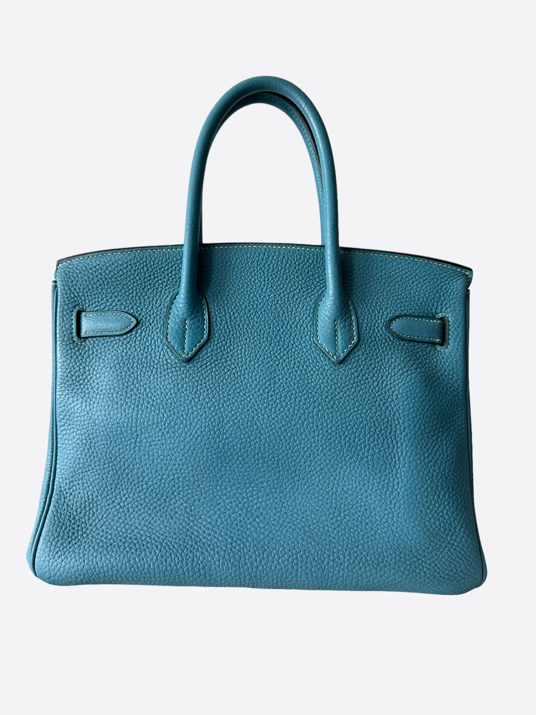 Herms Blue Jean Togo Birkin 30