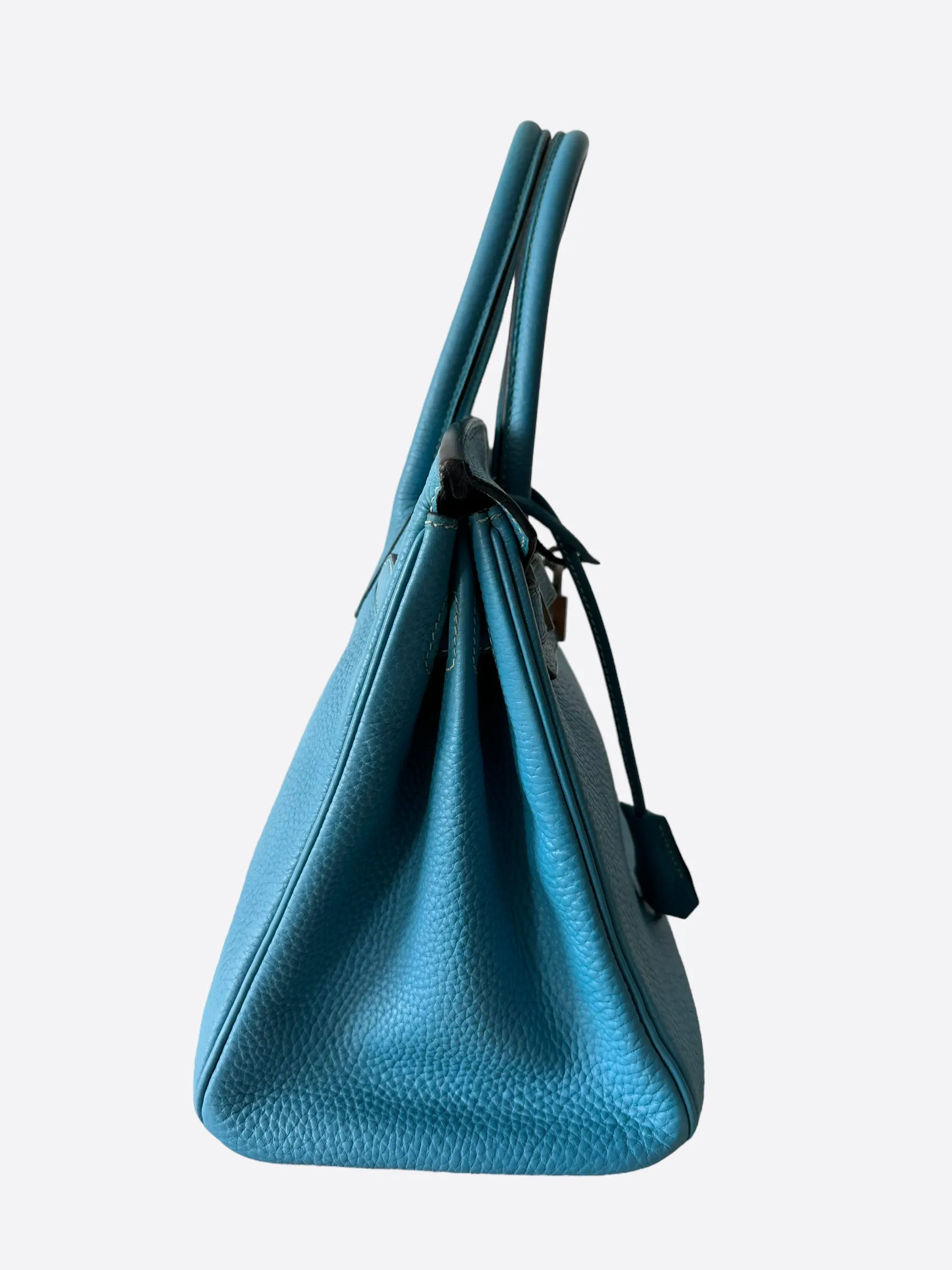 Herms Blue Jean Togo Birkin 30