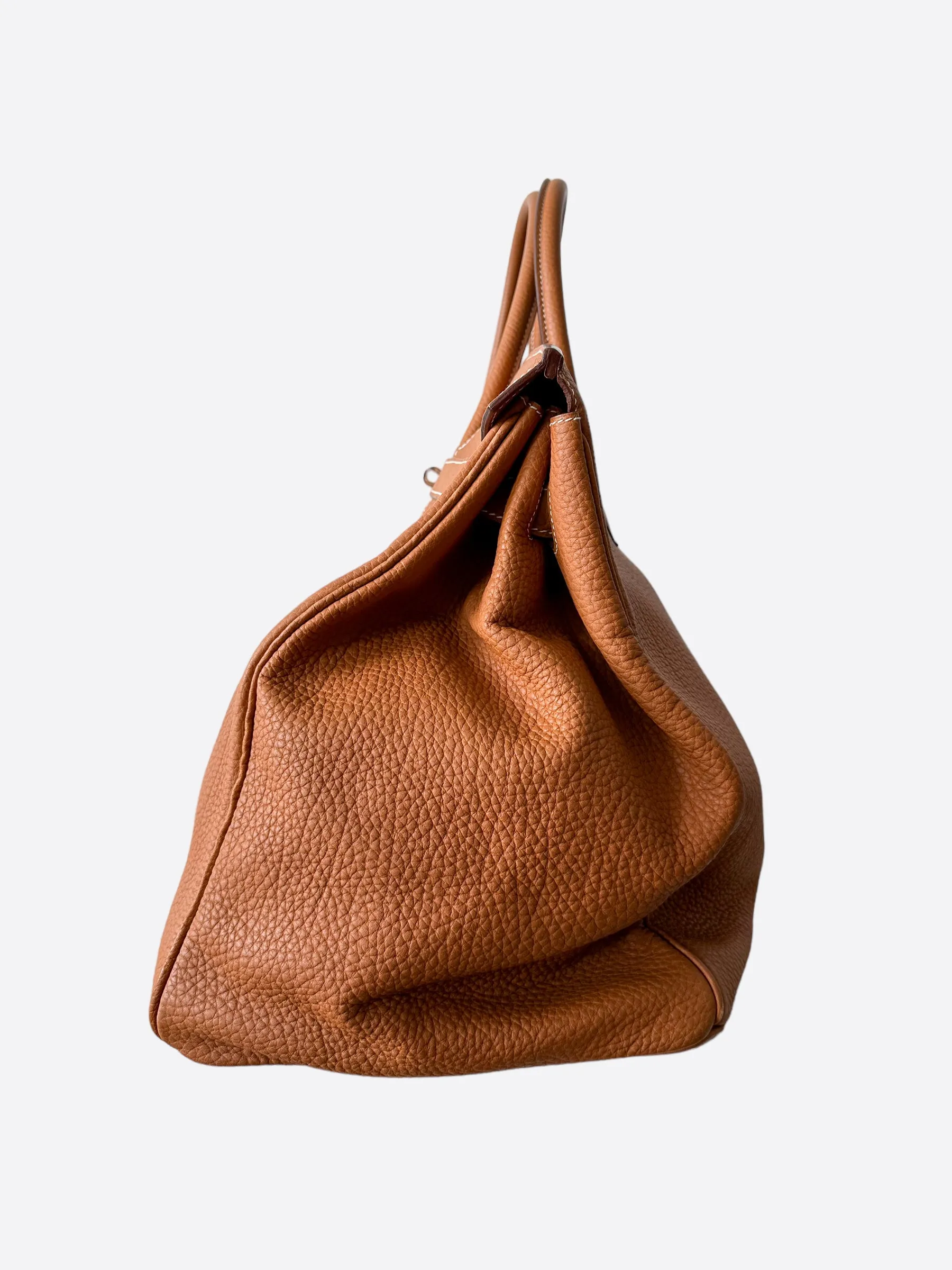 Herms Brown Clemence Birkin 50