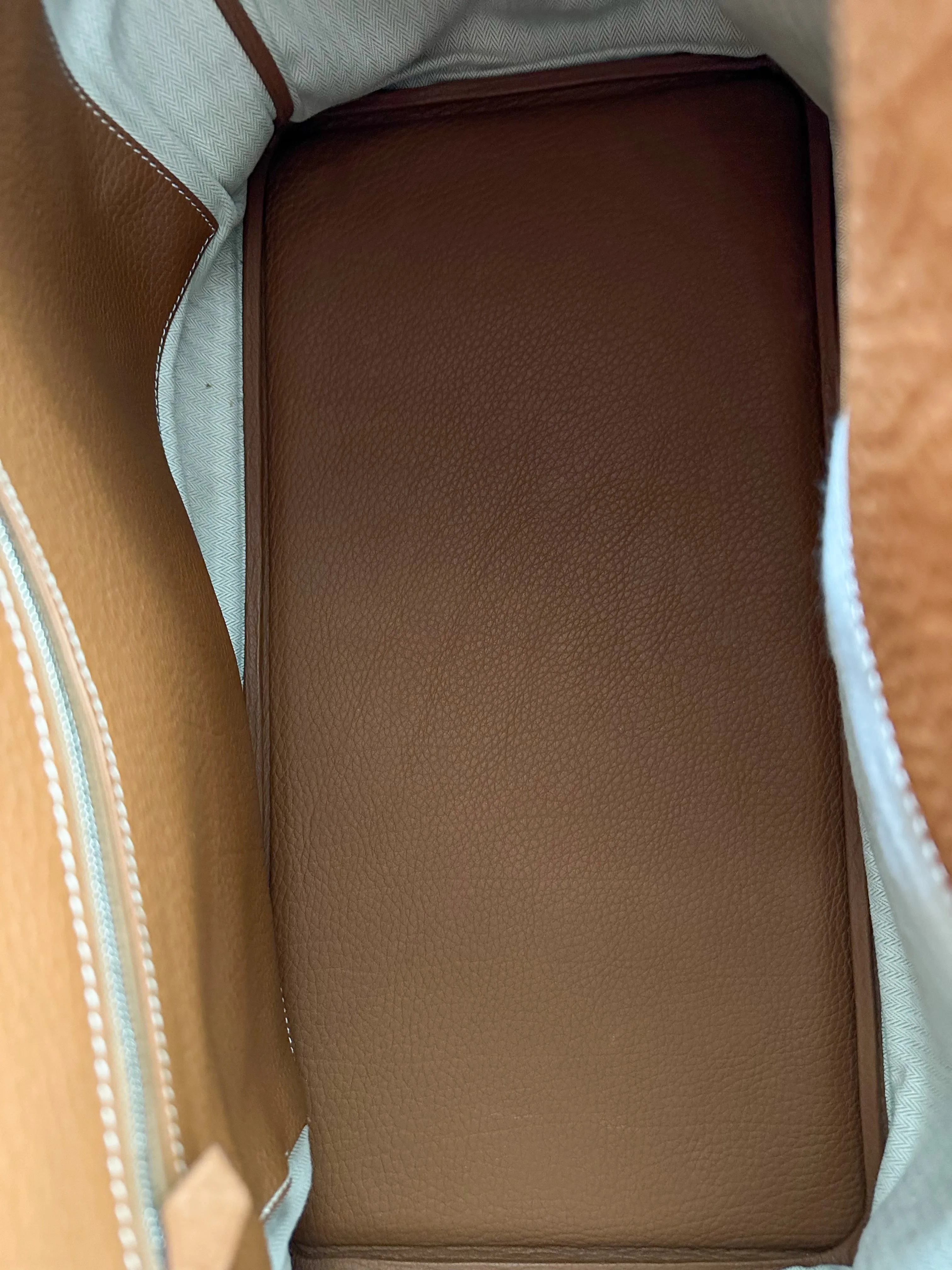 Herms Brown Clemence Birkin 50