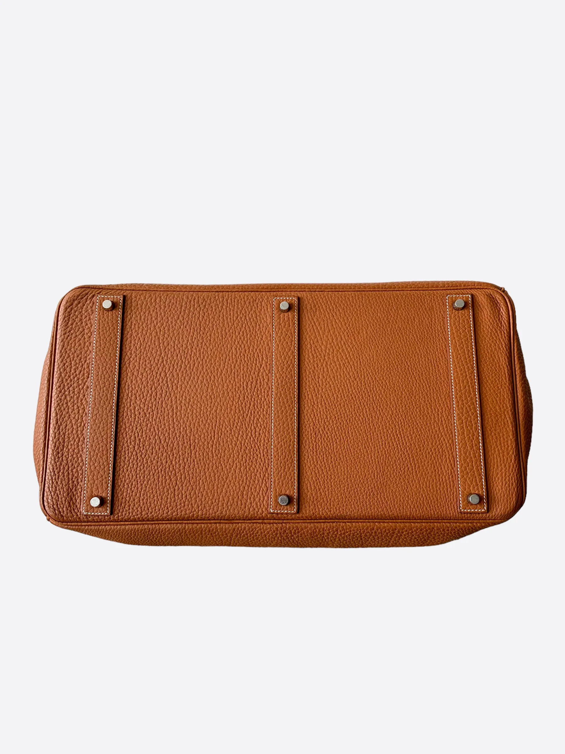 Herms Brown Clemence Birkin 50