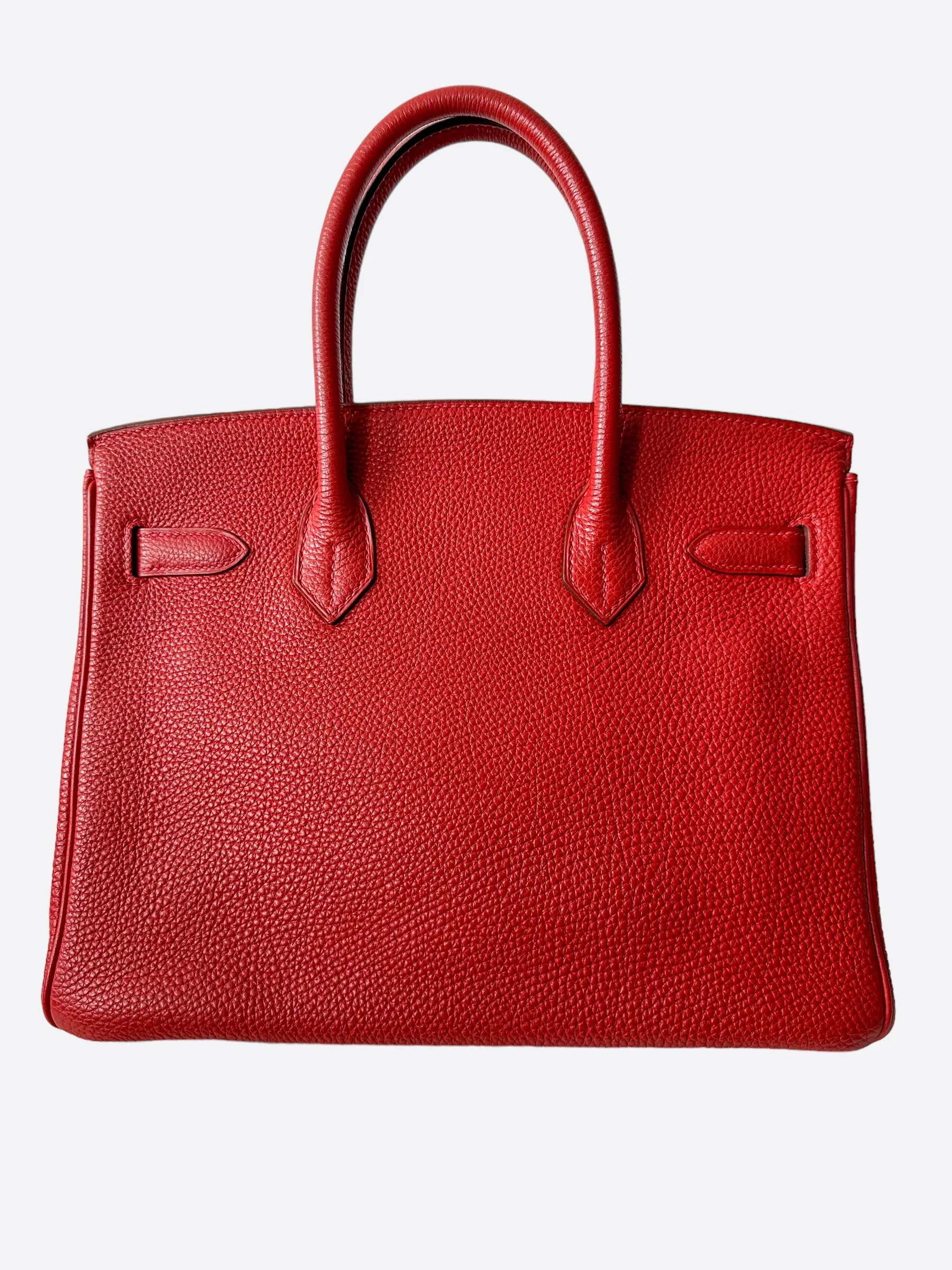 Herms Capucines Togo Leather Birkin 30