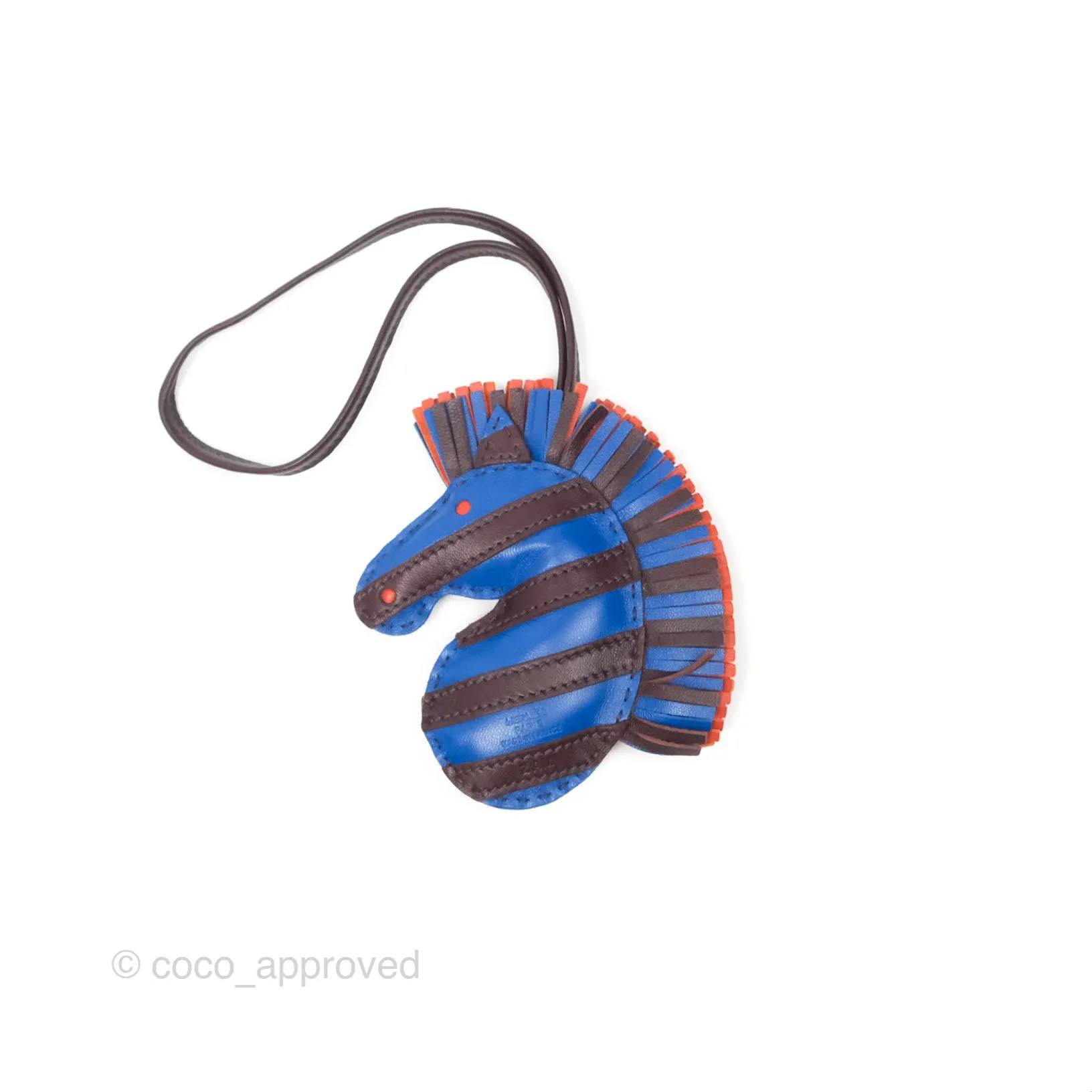 Herms Geegee Savannah Zebra Charm