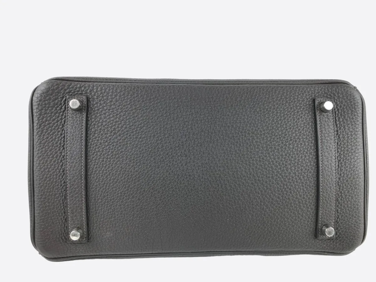 Herms Graphite Gray Togo Leather Birkin 35