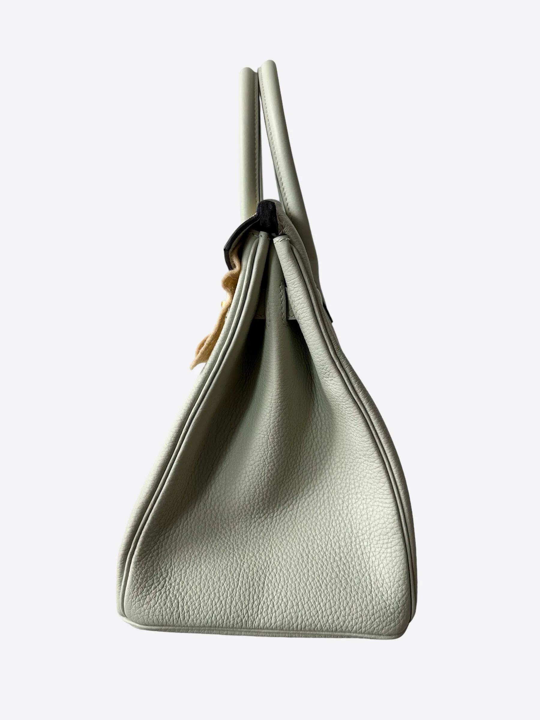 Herms Gris Neve Togo Birkin 30