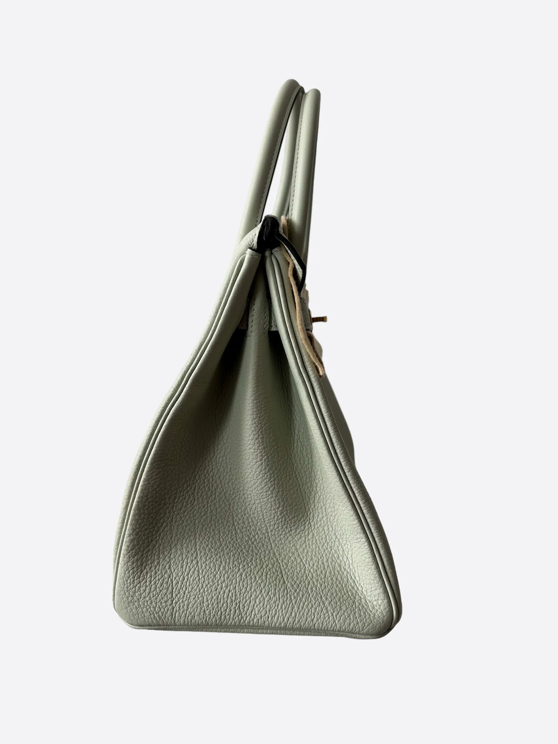 Herms Gris Neve Togo Birkin 30