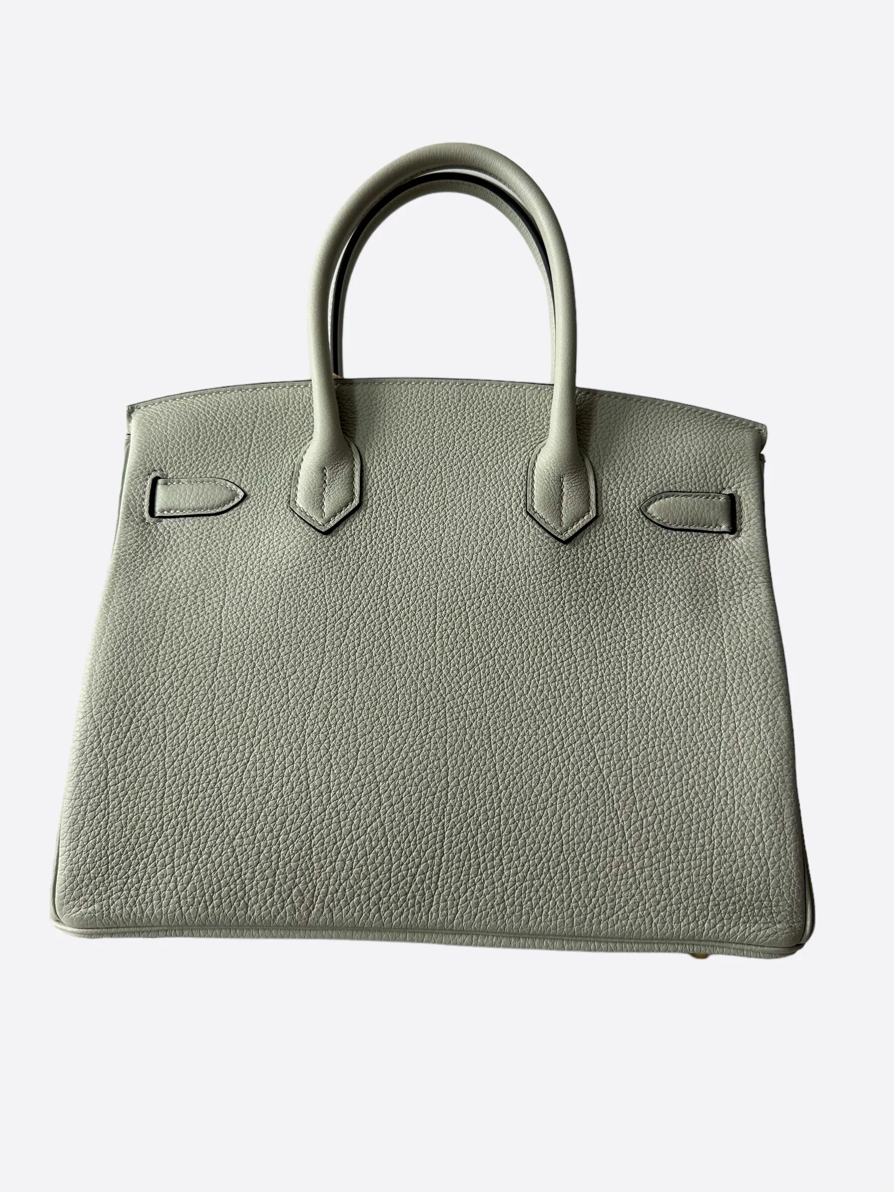Herms Gris Neve Togo Birkin 30