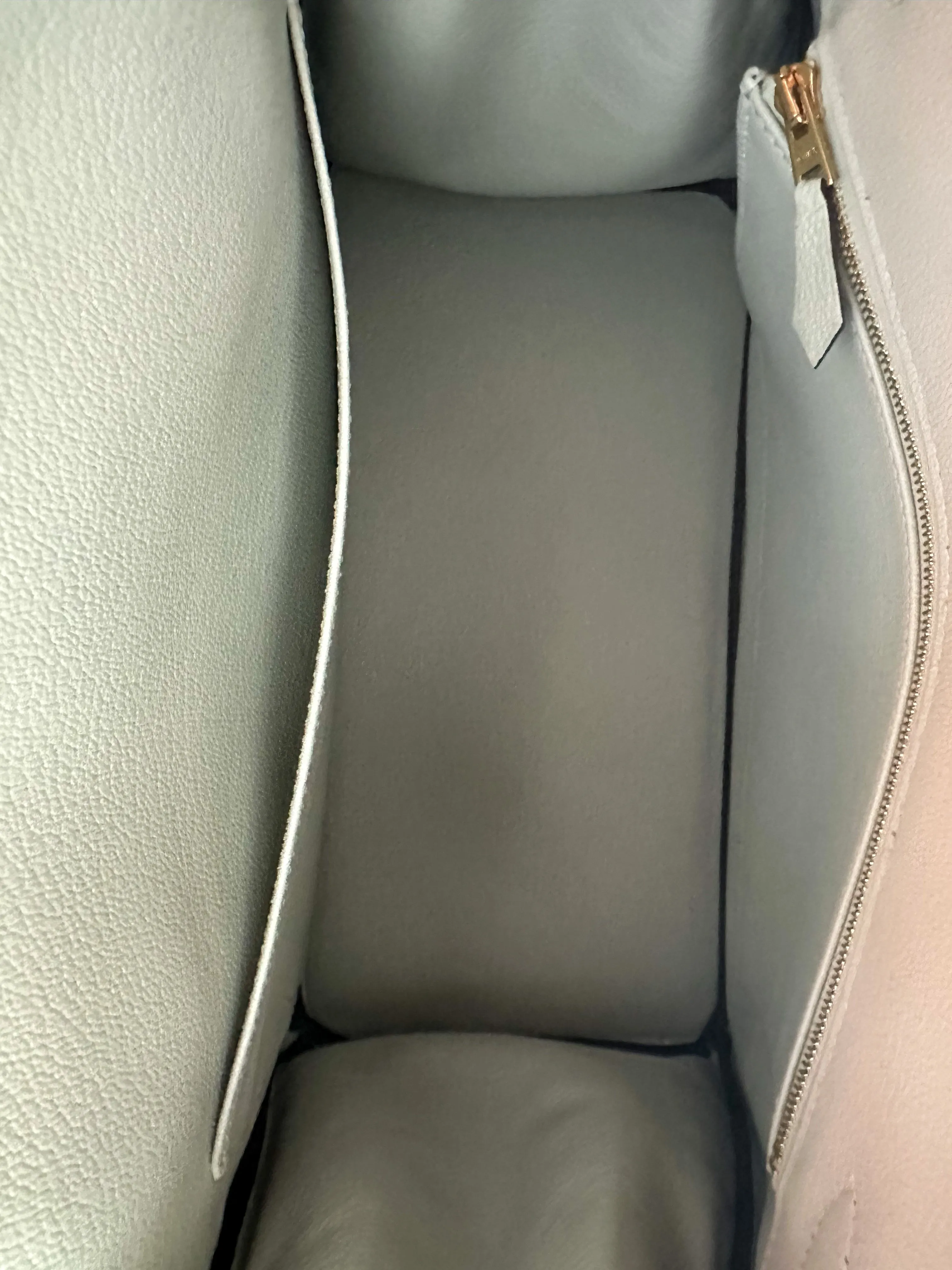 Herms Gris Neve Togo Birkin 30