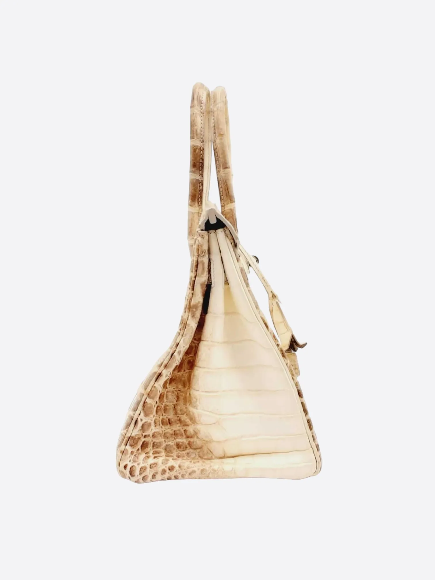 Herms Himalaya White Crocodile Birkin 30