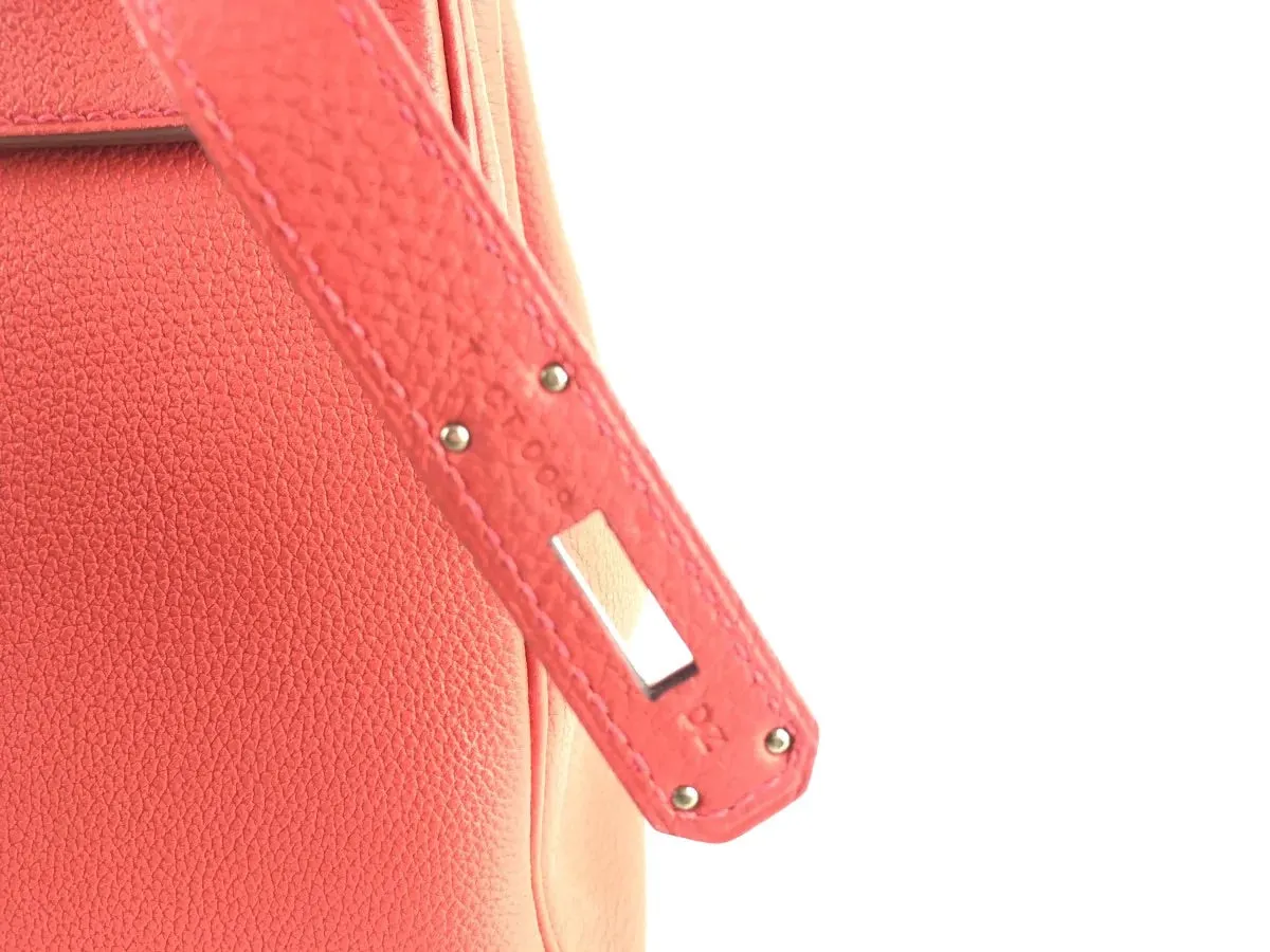Herms Light Red Epsom Leather Kelly 32