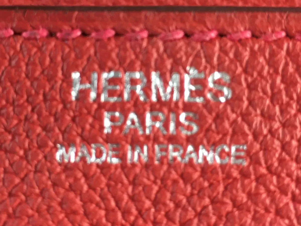 Herms Light Red Epsom Leather Kelly 32