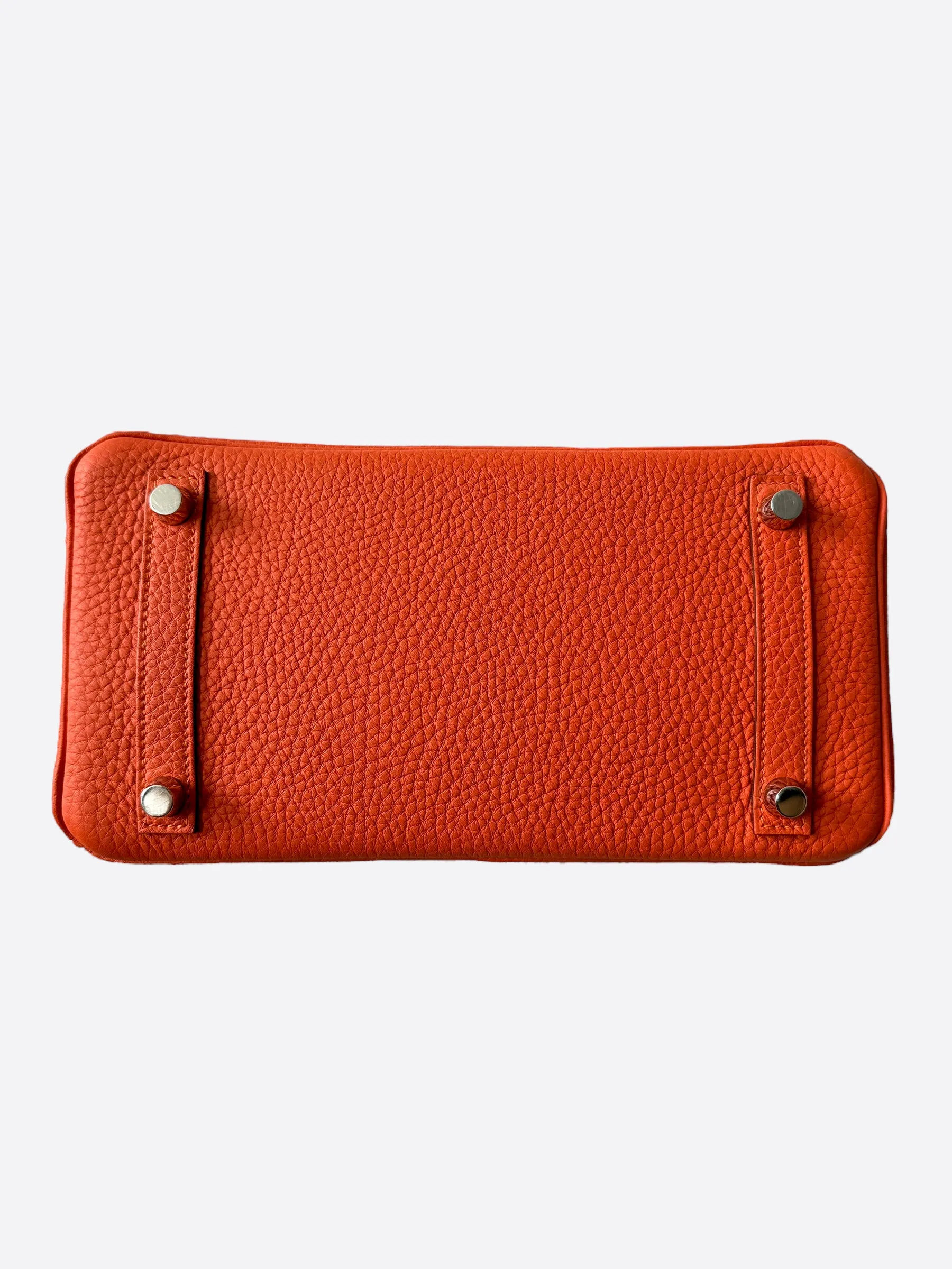Herms Orange Togo Birkin 25