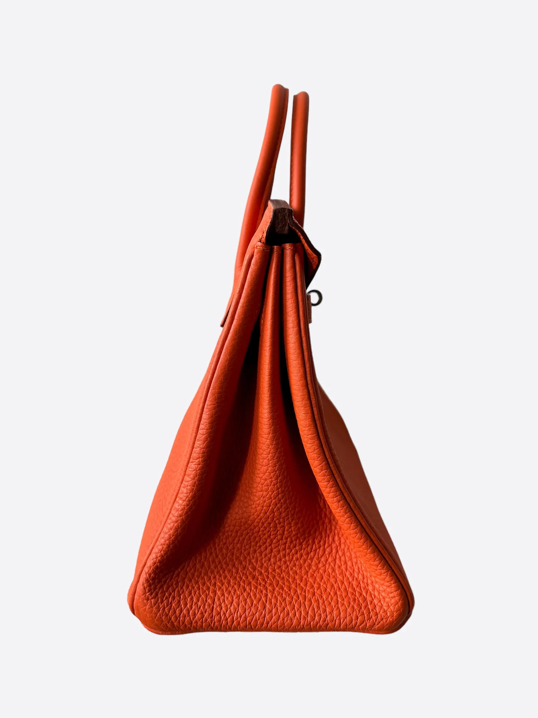 Herms Orange Togo Birkin 25